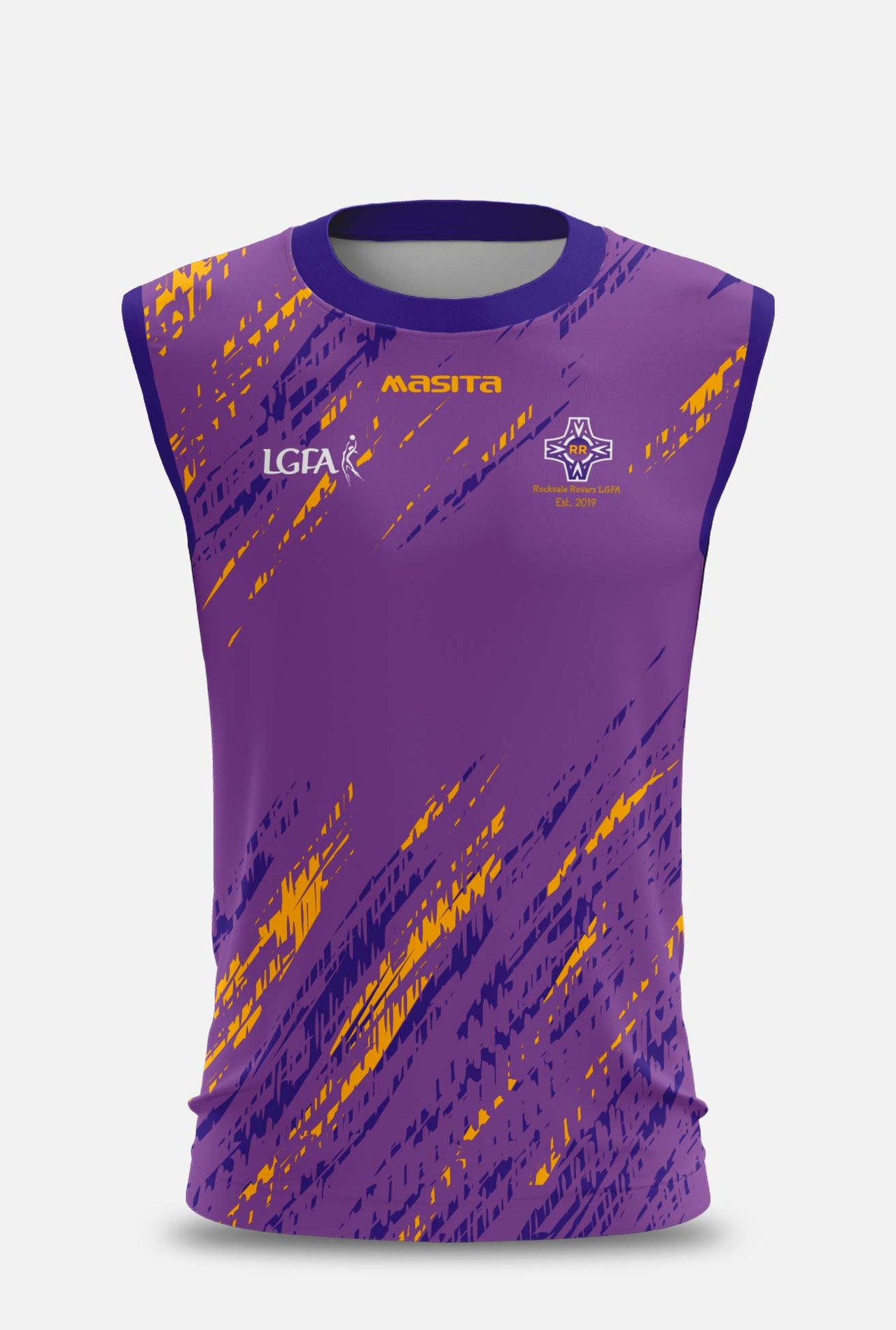 Rockvale Rovers  Sleeveless Jersey Regular Fit Kids & Adults