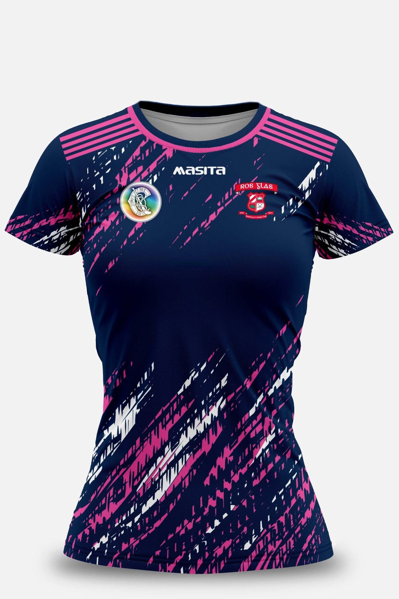 Ros Glas  Camogie Training Jersey Regular Fit Kids & Adults