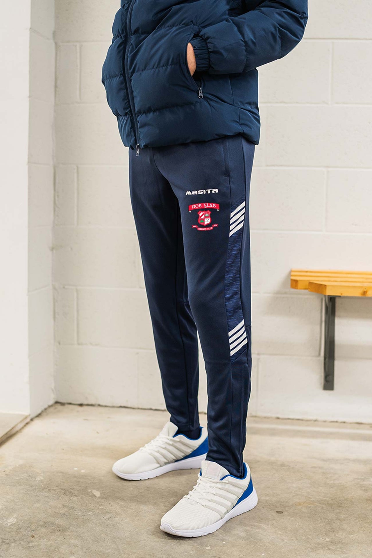 Ros Glas Pop Up Shop Navy Skinny Bottoms Kids & Adults