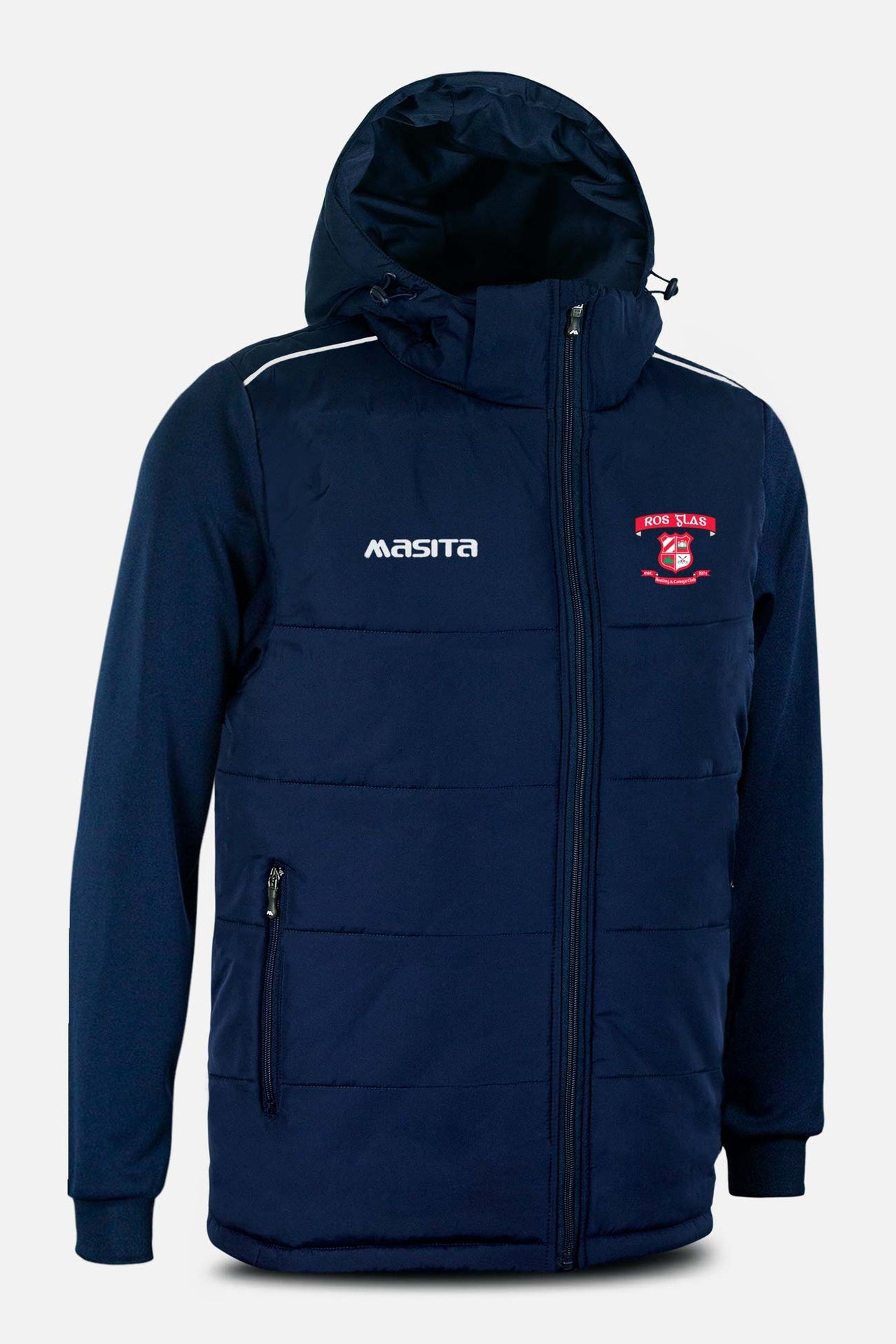 Ros Glas Navy Padded Jacket Kids & Adults
