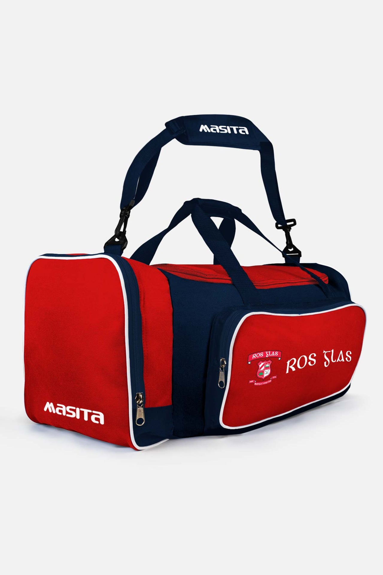 Ros Glas Pop Up Shop Red/Navy/White Tara Style Club Bag