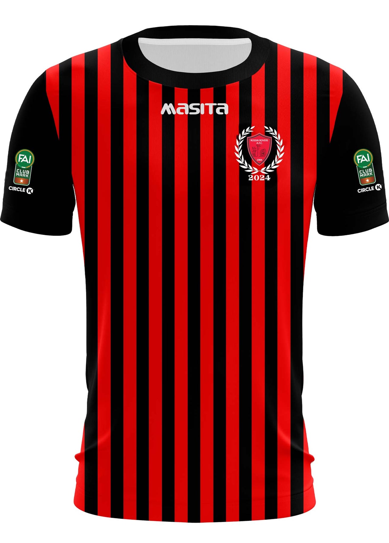 Rossin Rovers AFC Home Jersey Regular Fit Adult