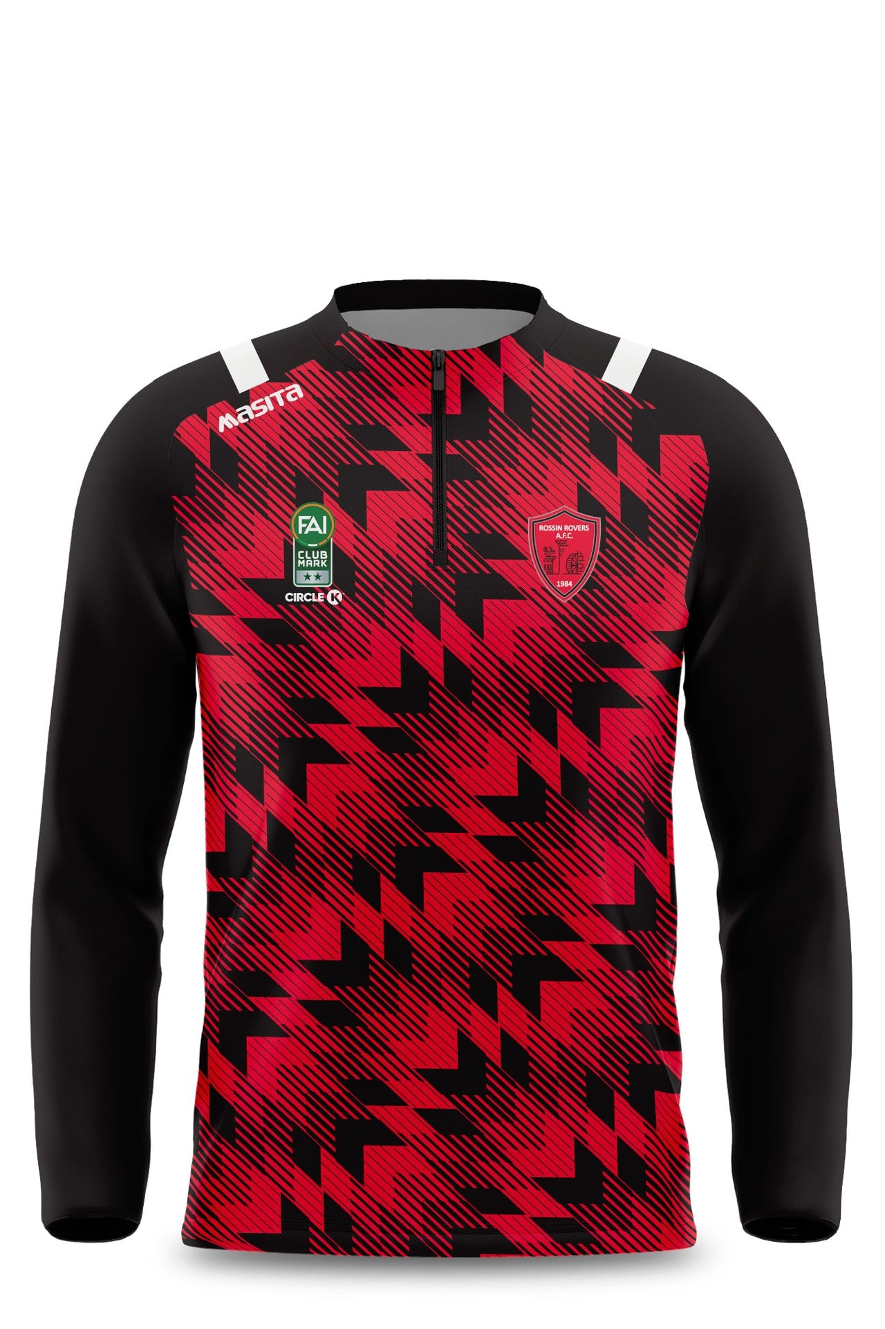 Rossin Rovers AFC  Half Zip Kids & Adults