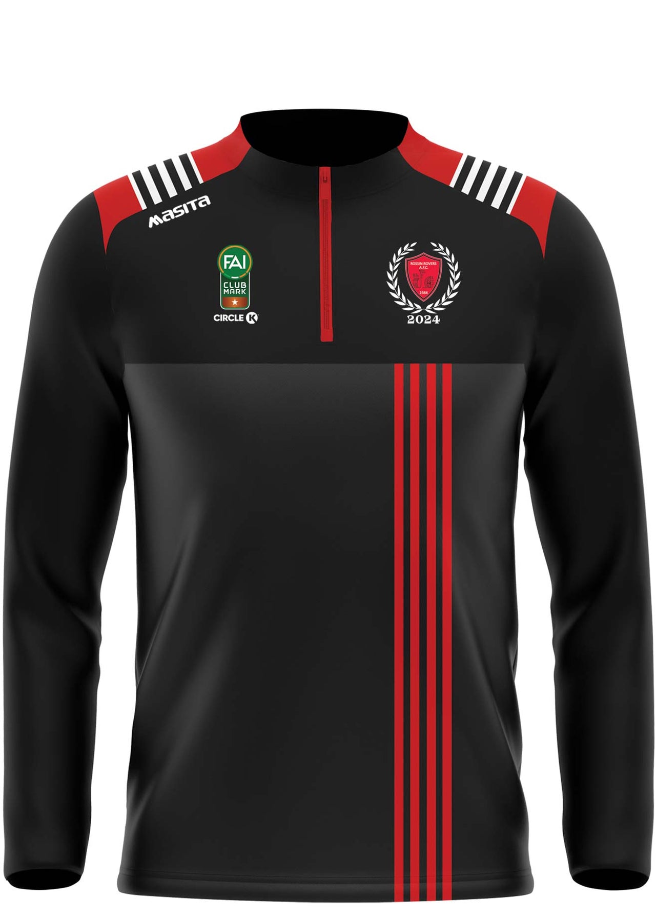 Rossin Rovers AFC Quarter Zip Adults