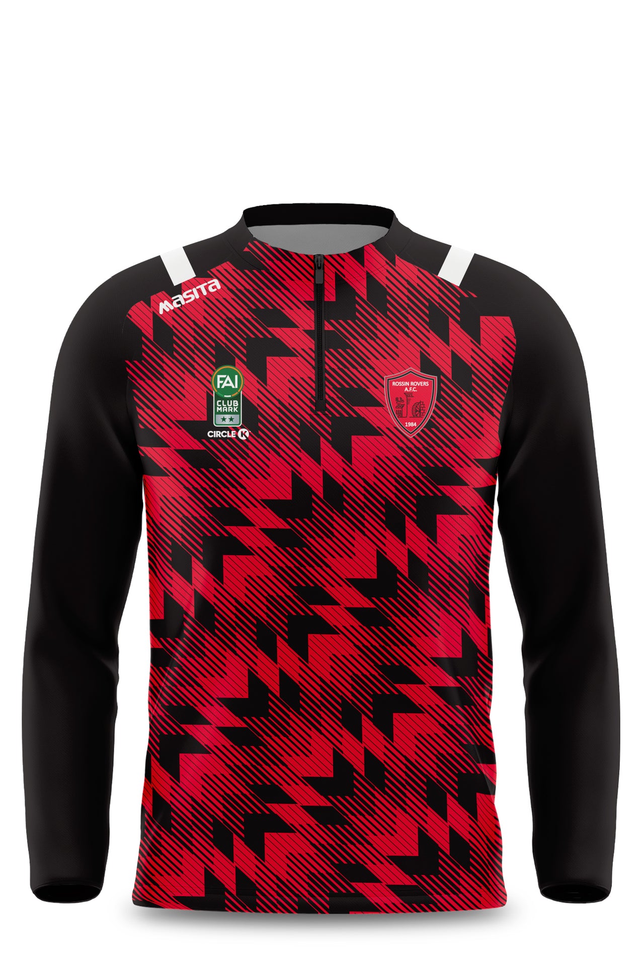 Rossin Rovers AFC Pop Up Shop Half Zip Kids & Adults