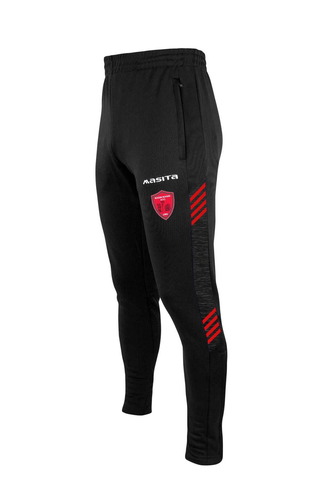 Rossin Rovers AFC  Black Skinny Bottoms Kids & Adults