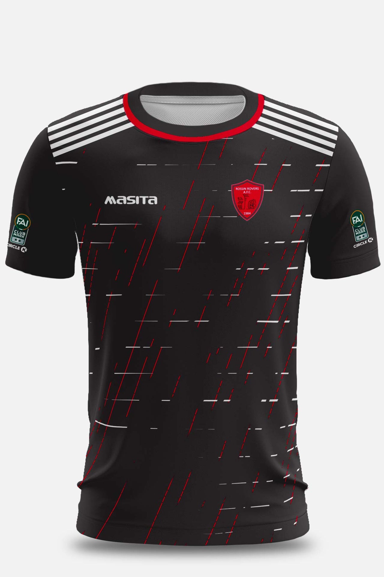 Rossin Rovers AFC Reelan Style Training Jersey Player Fit Adult