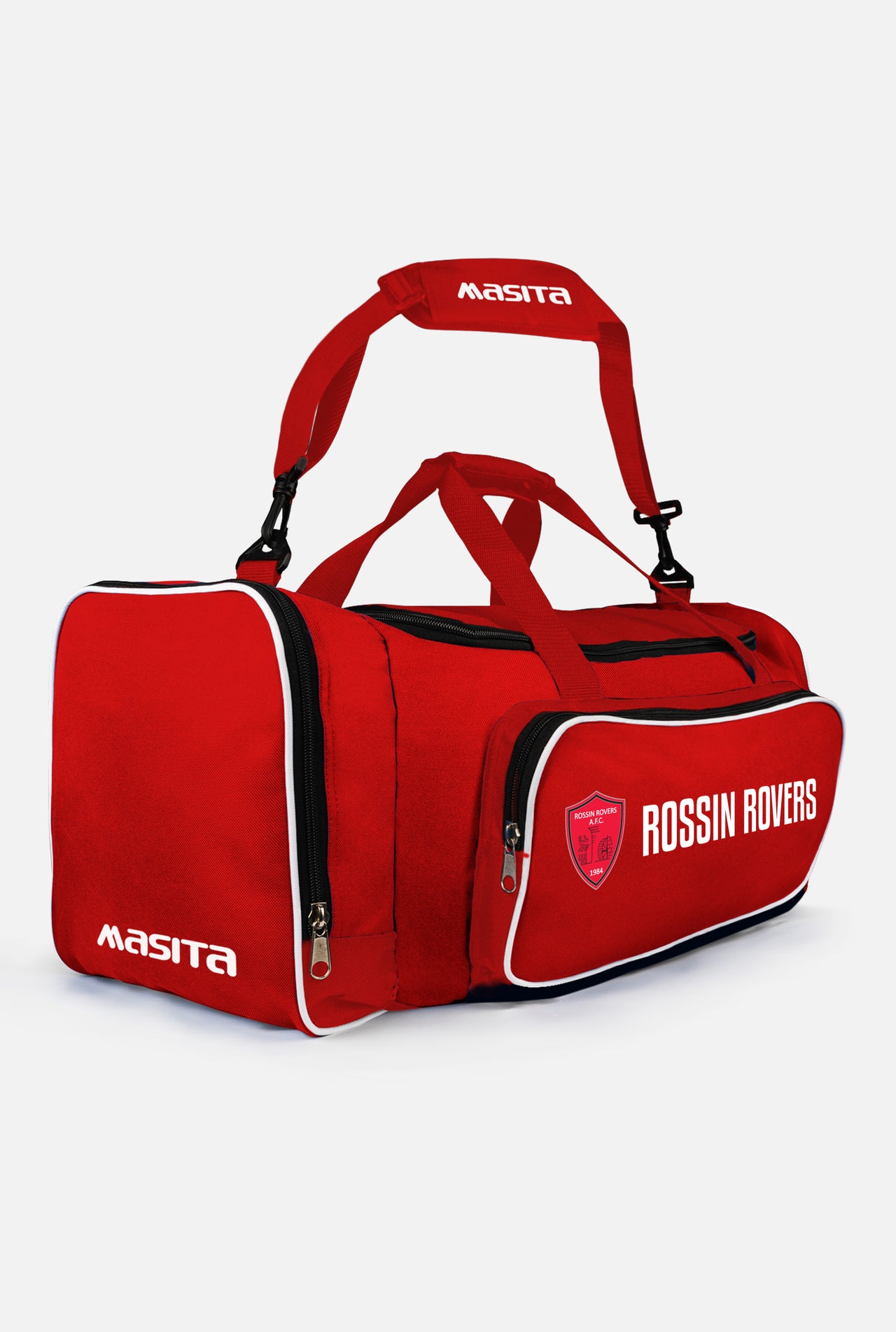 Rossin Rovers AFC Pop Up Shop Red/Black/White Tara Style Club Bag