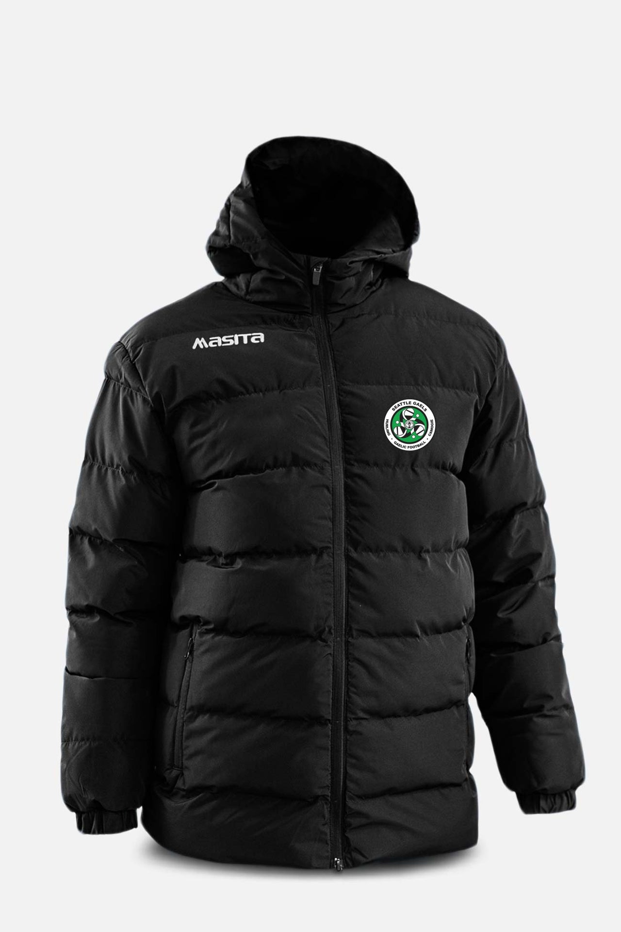 Seattle Gaels Black Nepal Winter Jacket Adult