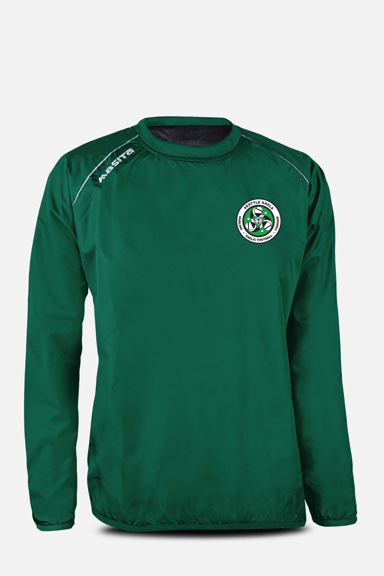 Seattle Gaels Green Tara Style Rainsweater Kids