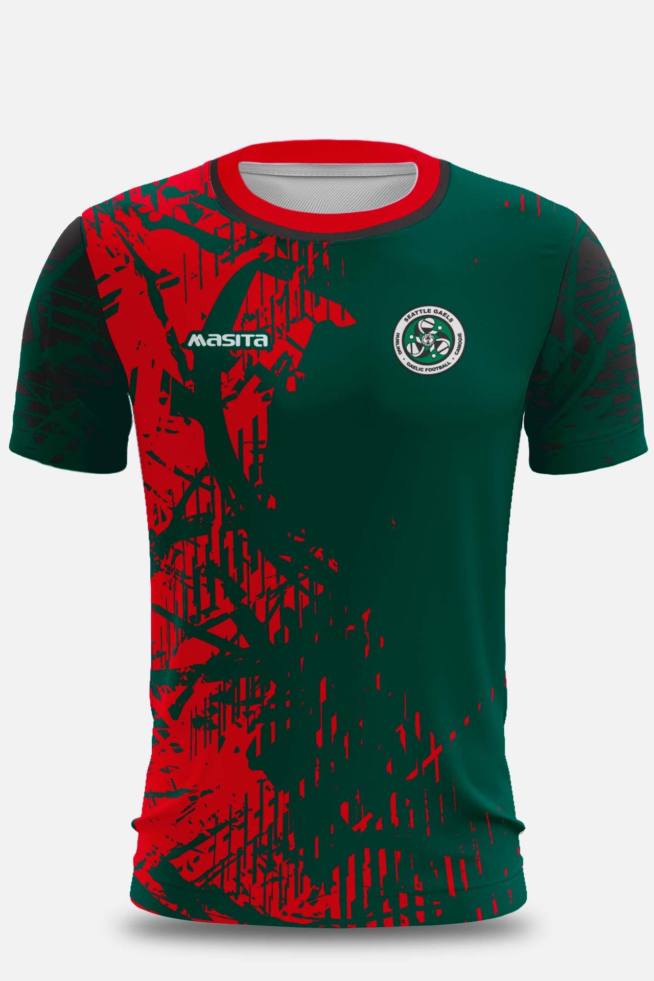 Seattle Gaels Pop Up Shop Green Training Jersey Regular Fit Adult