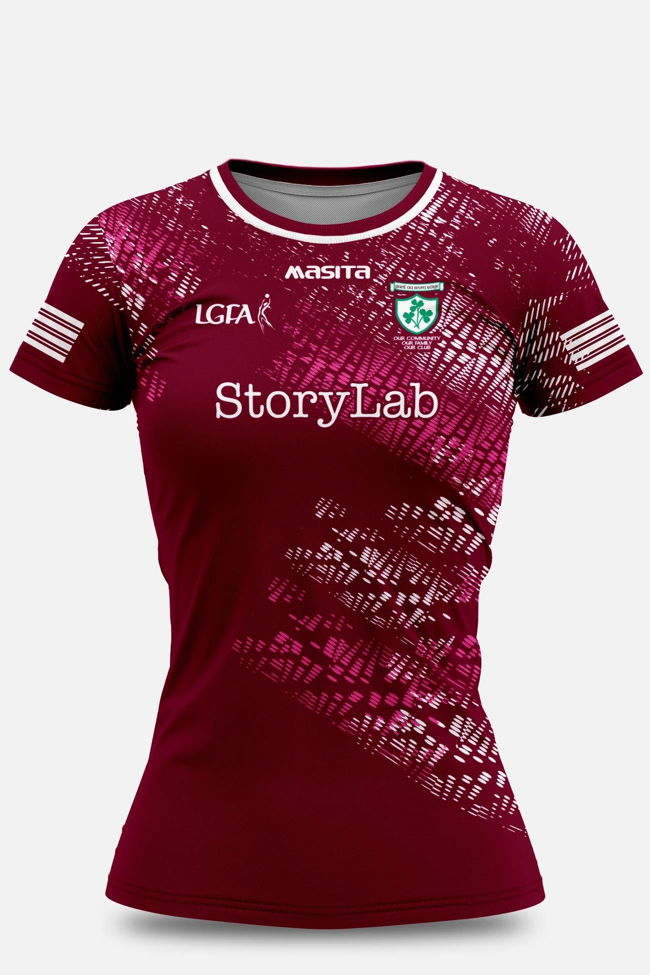 Shamrock Gaels  LGFA Training Jersey Regular Fit Kids & Adults