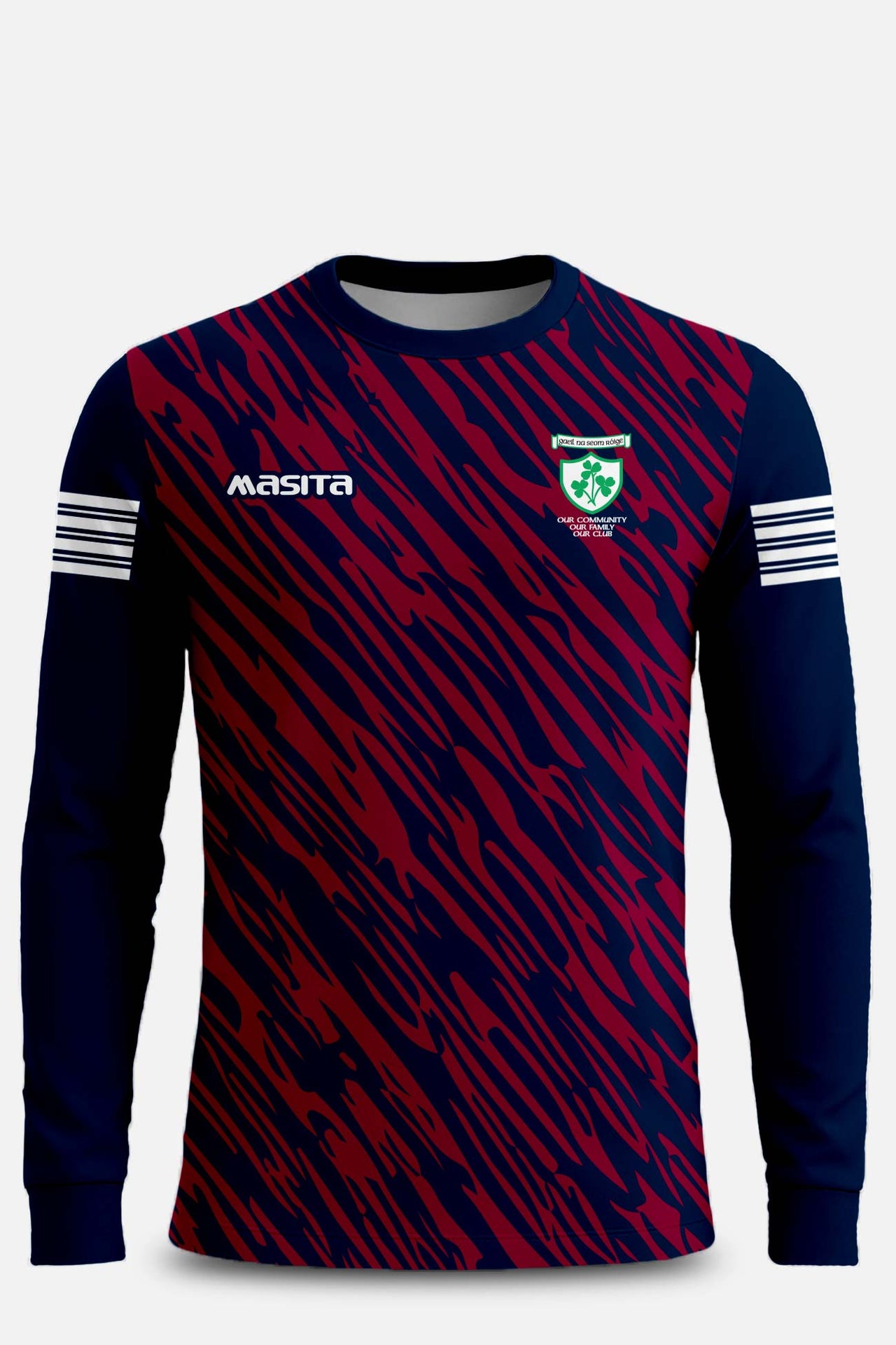 Shamrock Gaels Pop Up Shop Long Sleeve Training Jersey Regular Fit Kids & Adults