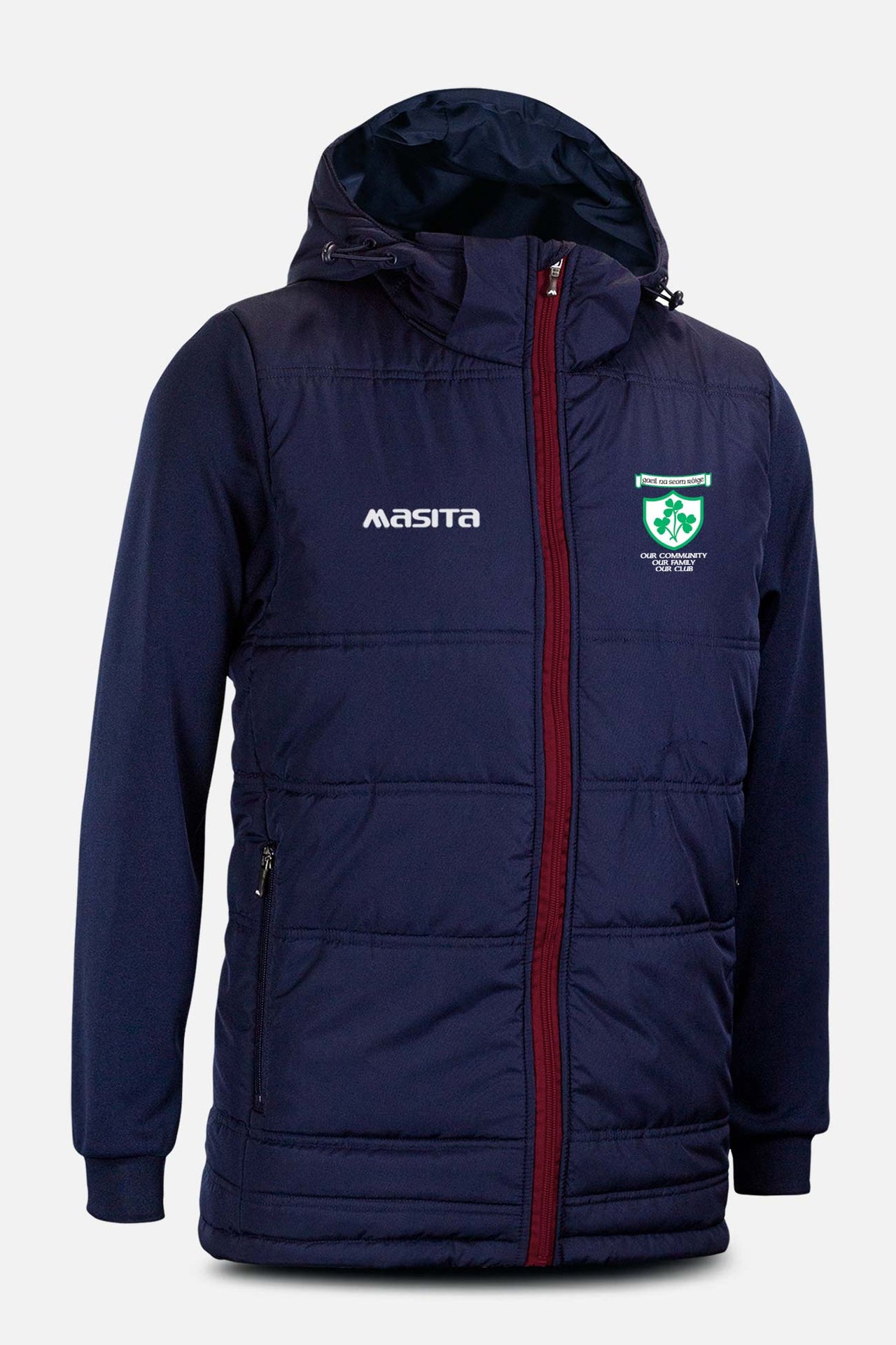 Shamrock Gaels  Navy Nova Padded Jacket Kids & Adults