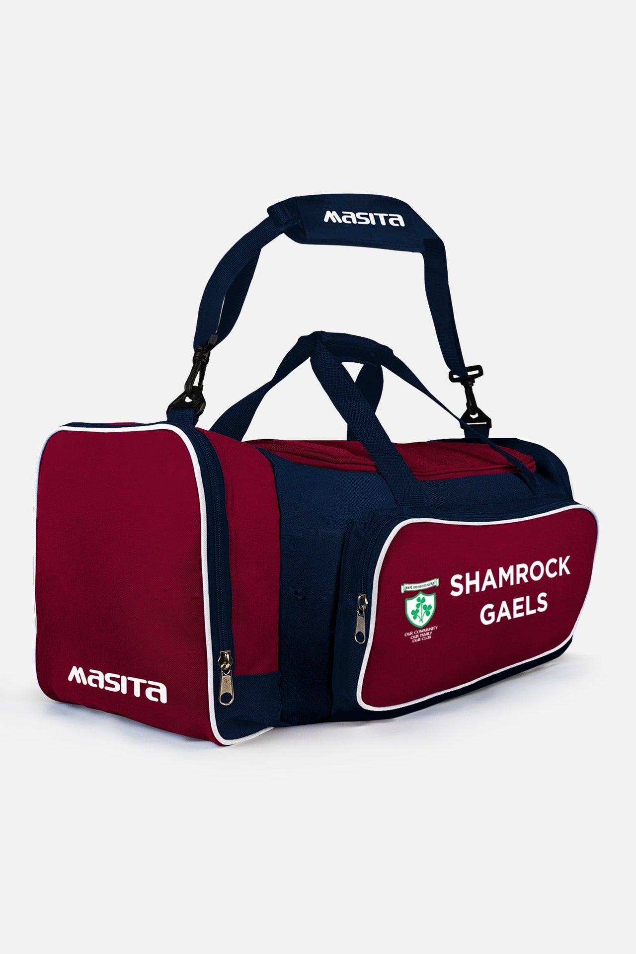 Shamrock Gaels  Maroon/Navy Tara Style Club Bag