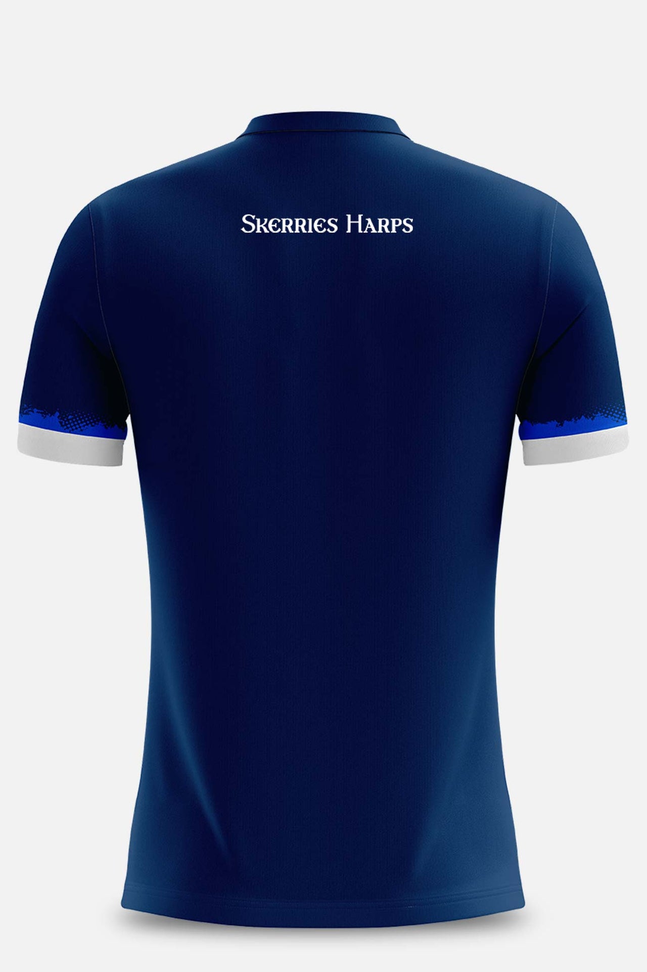 Skerries Harps Pop Up Shop Navy Tulsa Style Training Jersey Regular Fit Kids & Adults
