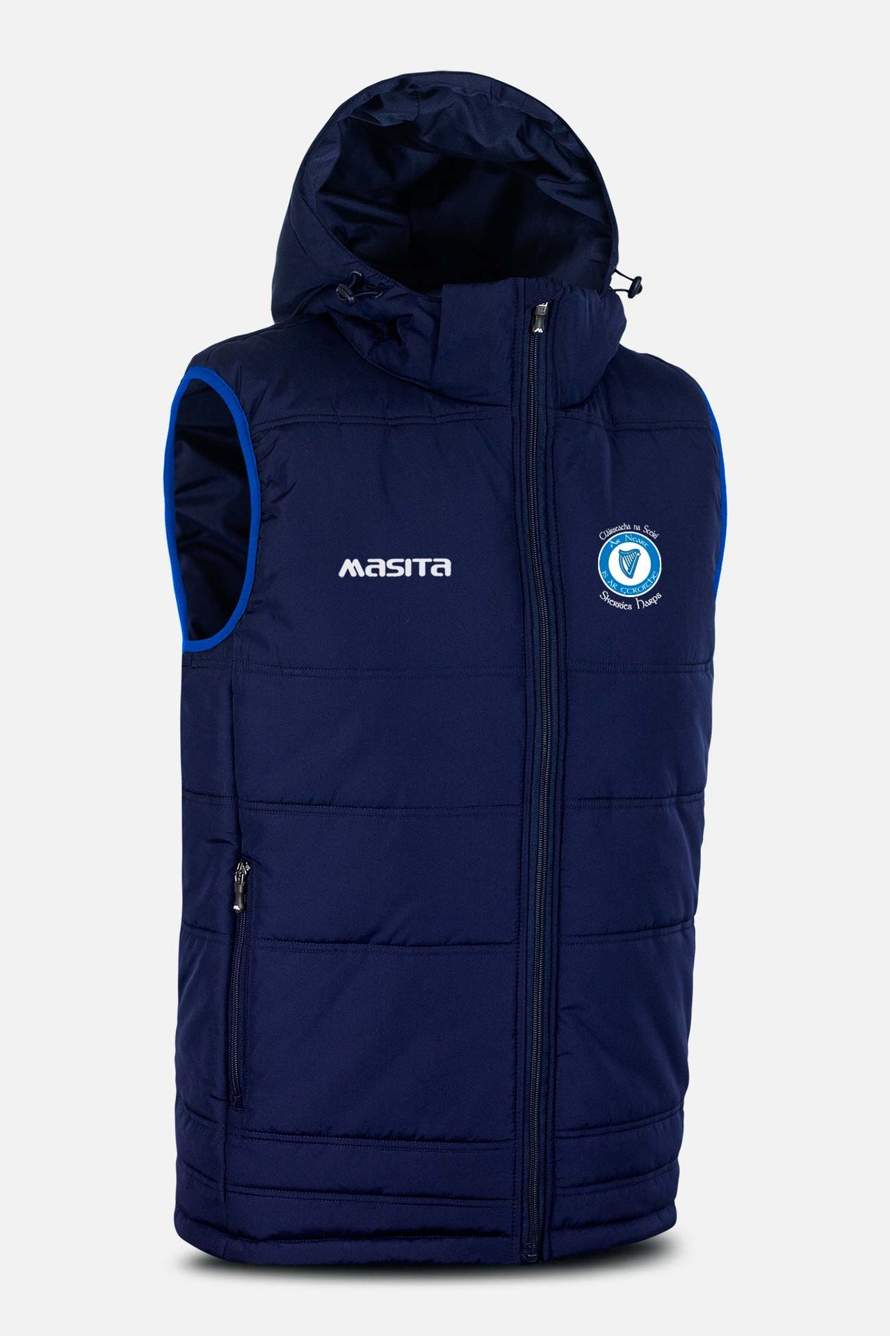 Skerries Harps Navy Nova Sleeveless Gilet Kids & Adults