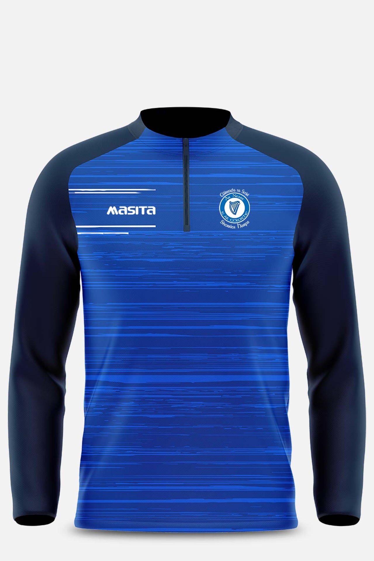 Skerries Harps Pop Up Shop Bantry Style Half Zip Kids & Adults
