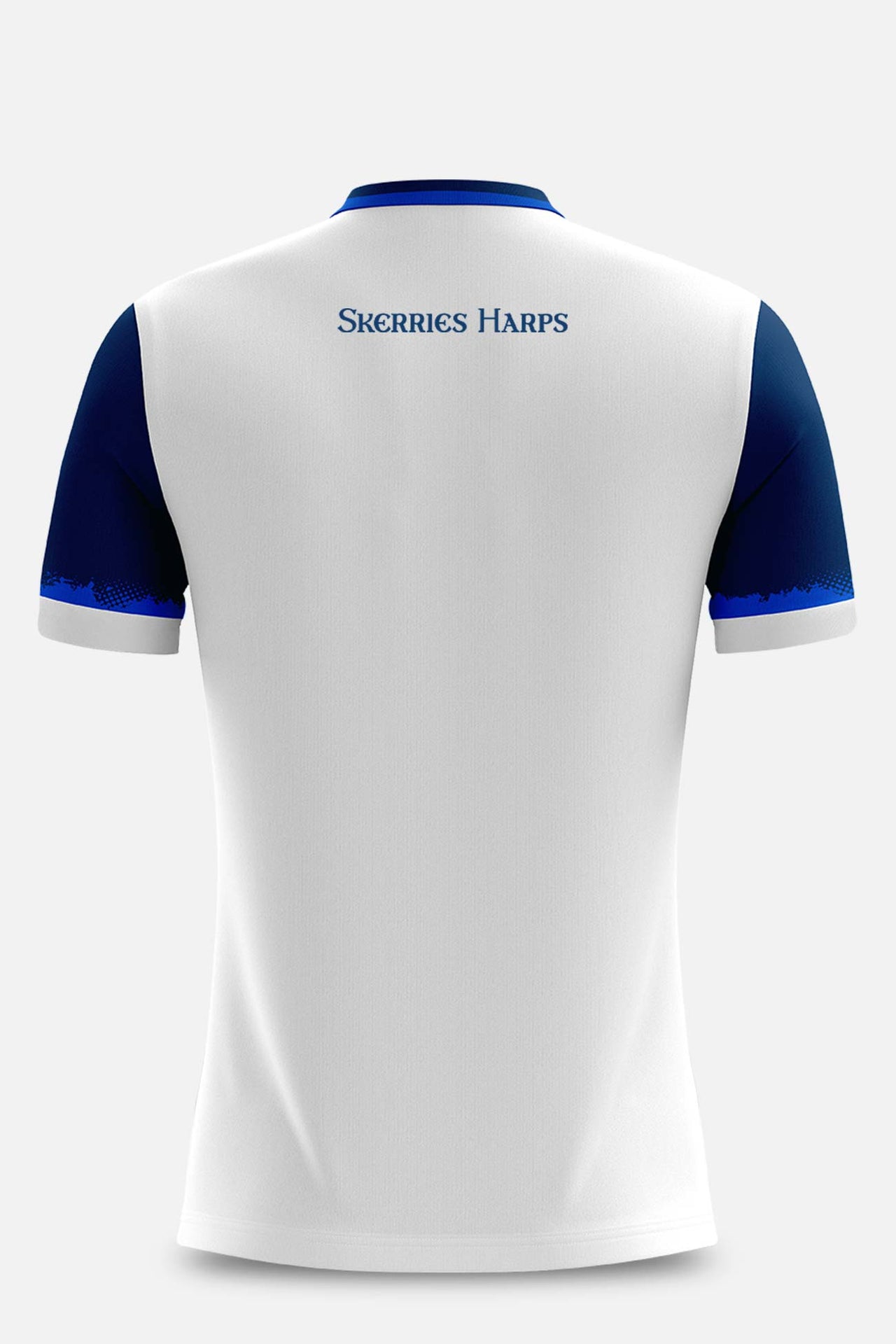 Skerries Harps Pop Up Shop White Tulsa Style Training Jersey Regular Fit Kids & Adults