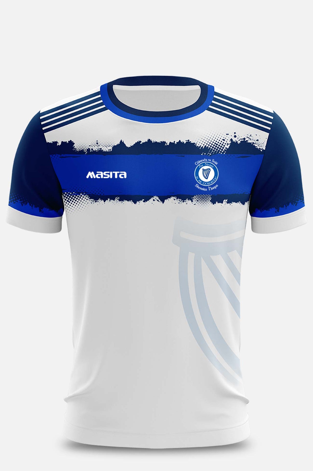 Skerries Harps Pop Up Shop White Tulsa Style Training Jersey Player Fit
