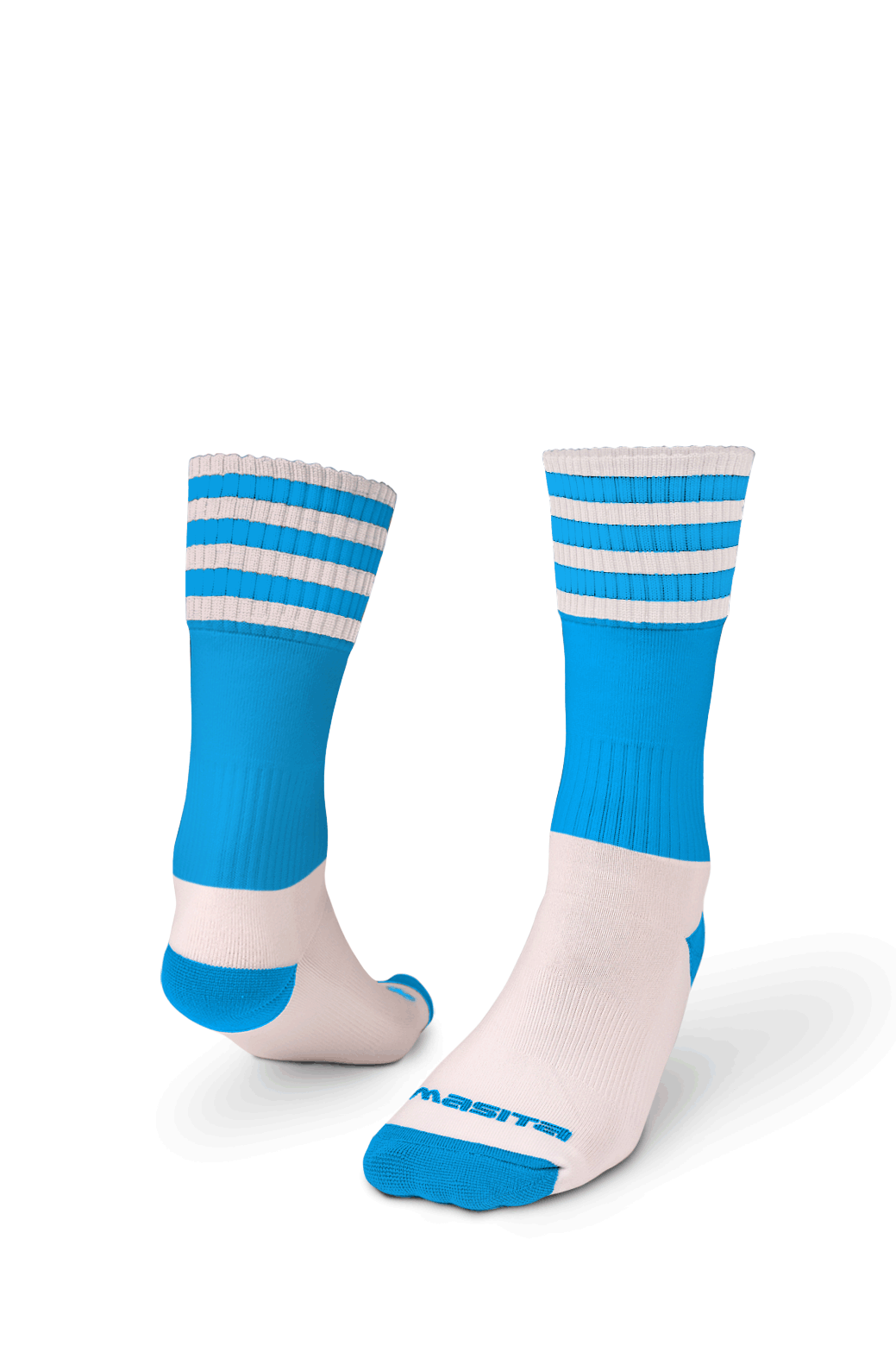 Sky/White Midi Socks All Sizes