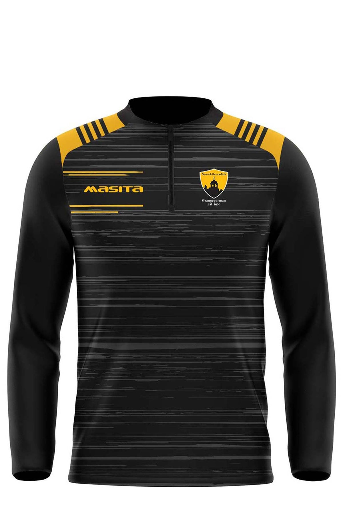 St Brendans GAA Grangegorman Pop Up Shop Sublimated Style Half Zip Kids & Adults