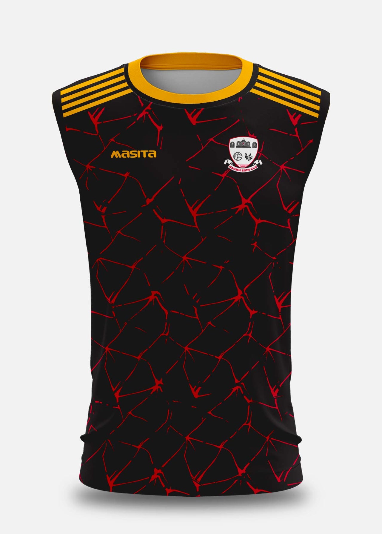 St Johns GAA  Sleeveless Jersey Regular Fit Kids & Adults