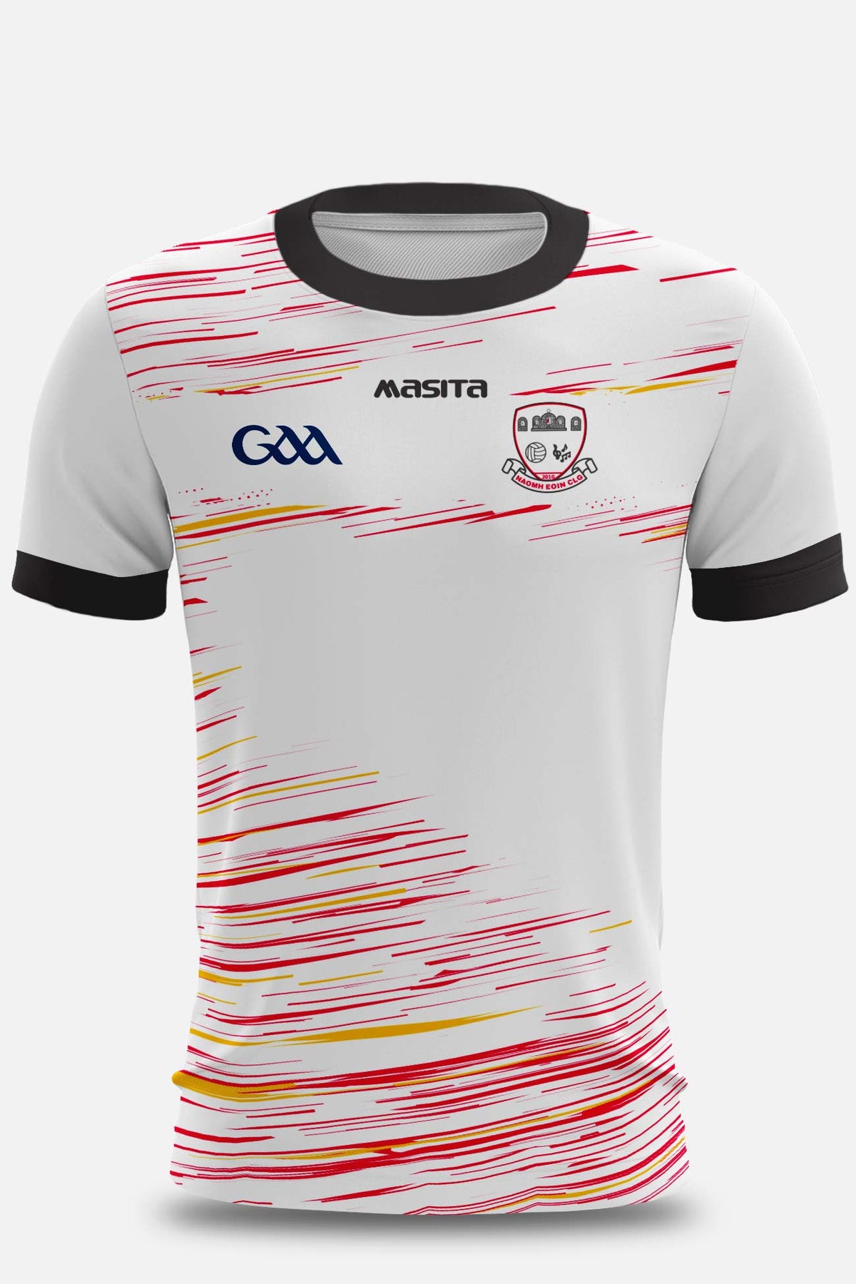 St Johns GAA Pop Up Shop White Orchard Style Training Jersey Player Fit
