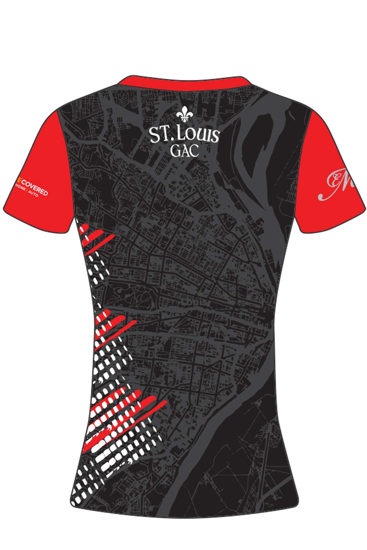 St Louis GAC Pop Up Camogie Jersey Regular Fit Adult