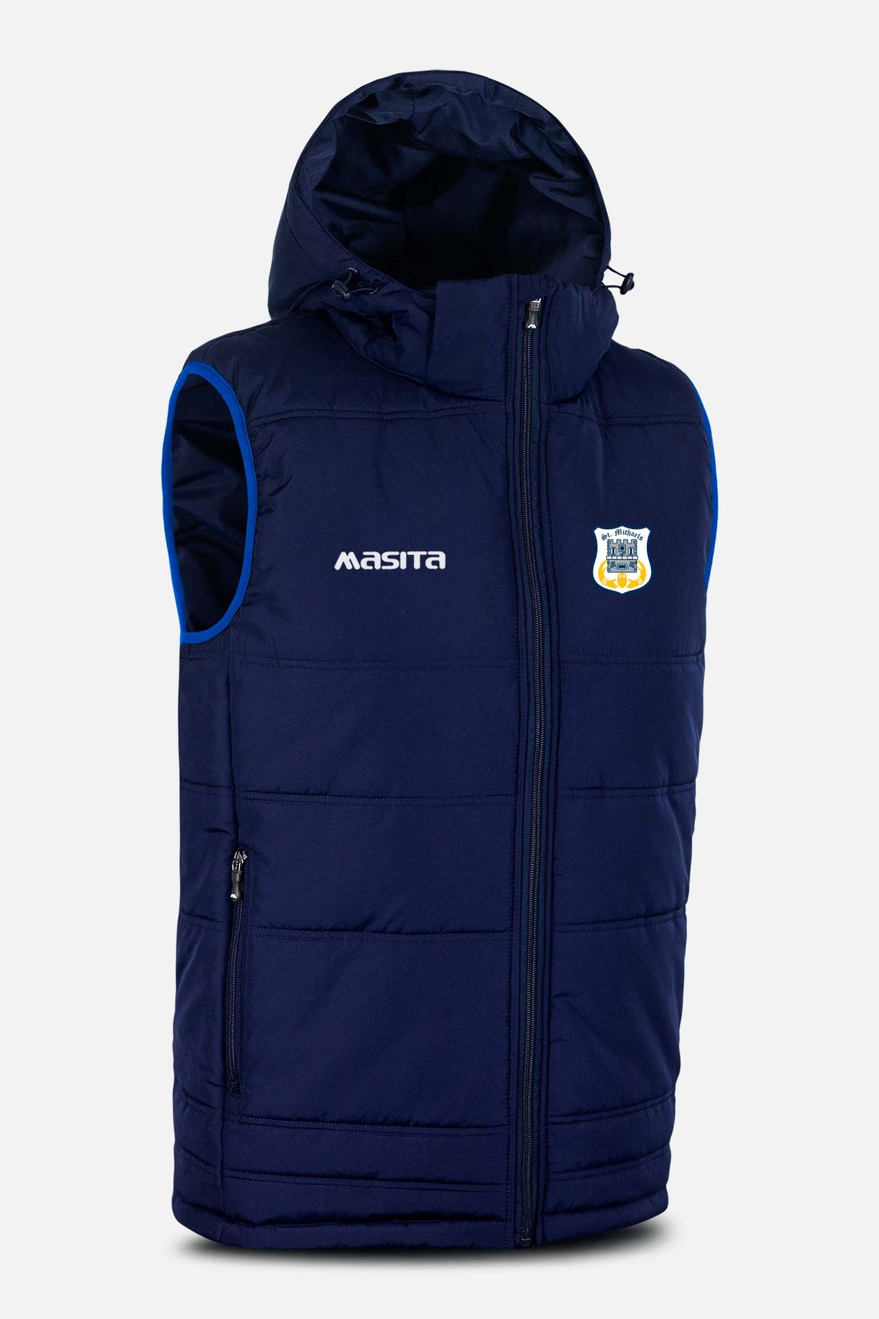 St Michael's Ladies Navy Nova Sleeveless Gilet Kids & Adults
