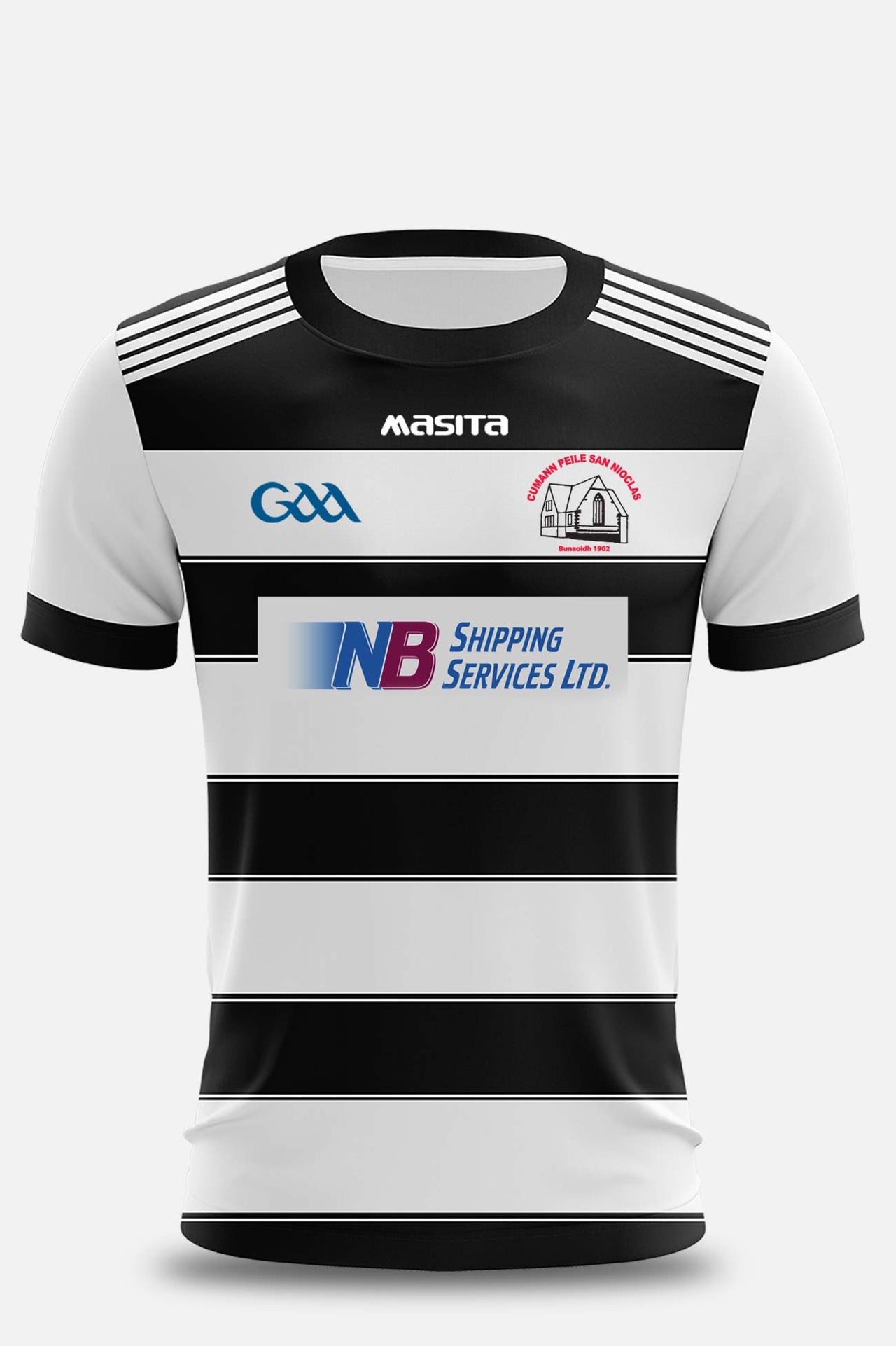 St Nicks GAA  Home Jersey Player Fit Adult