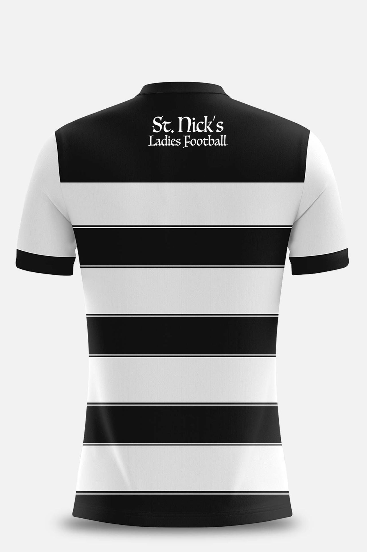 St Nicks GAA  LGFA Home Jersey Regular Fit Kids & Adults