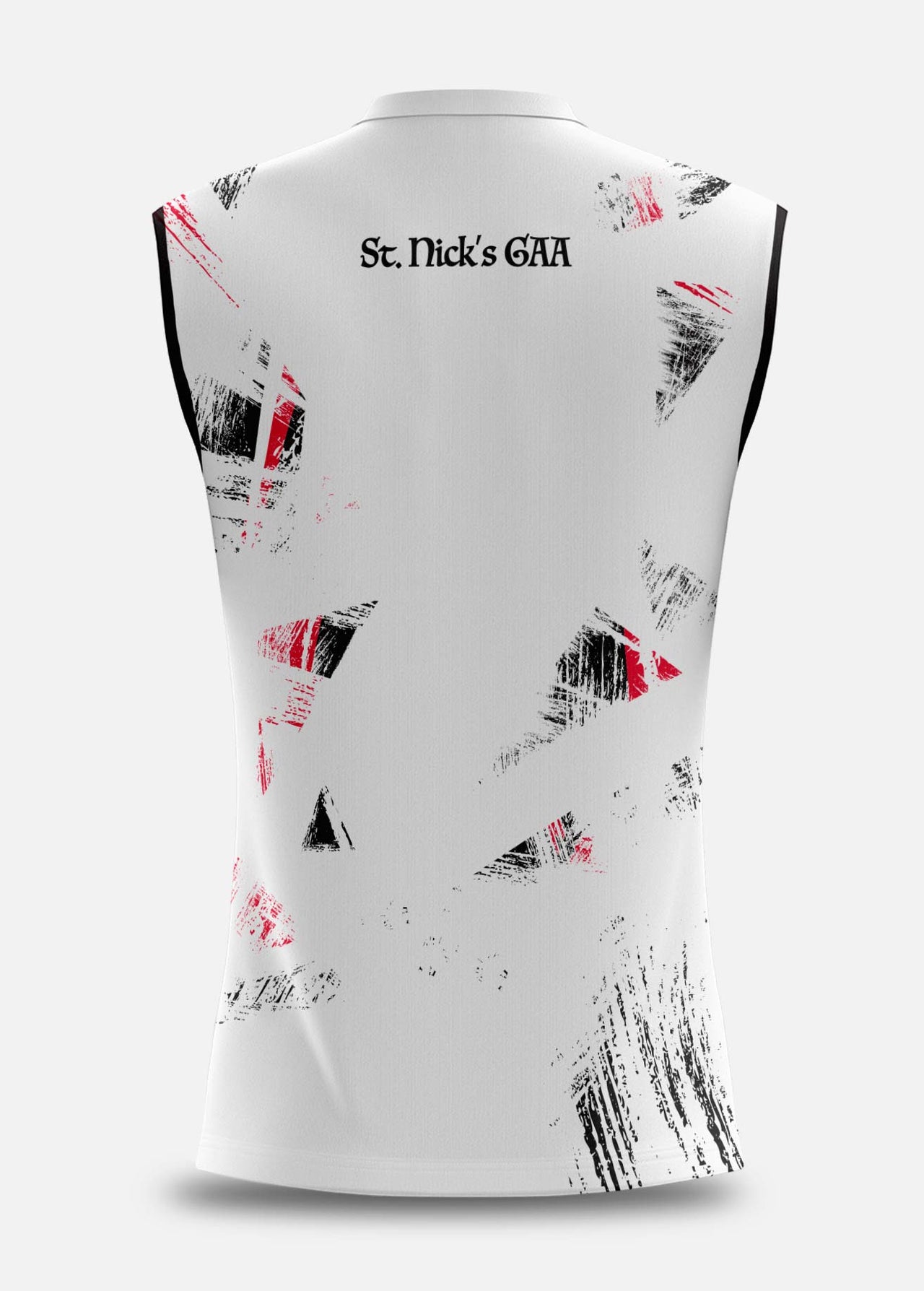 St Nicks GAA Pop Up Shop Astro Style Sleeveless Jersey Player Fit Adult