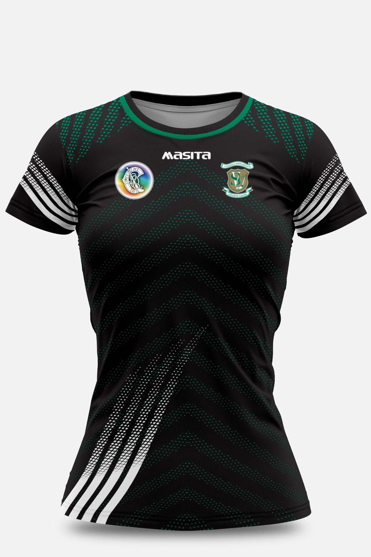 St Vincents Camogie Pop Up Shop Curragh Style Training Jersey Regular Fit Kids & Adults
