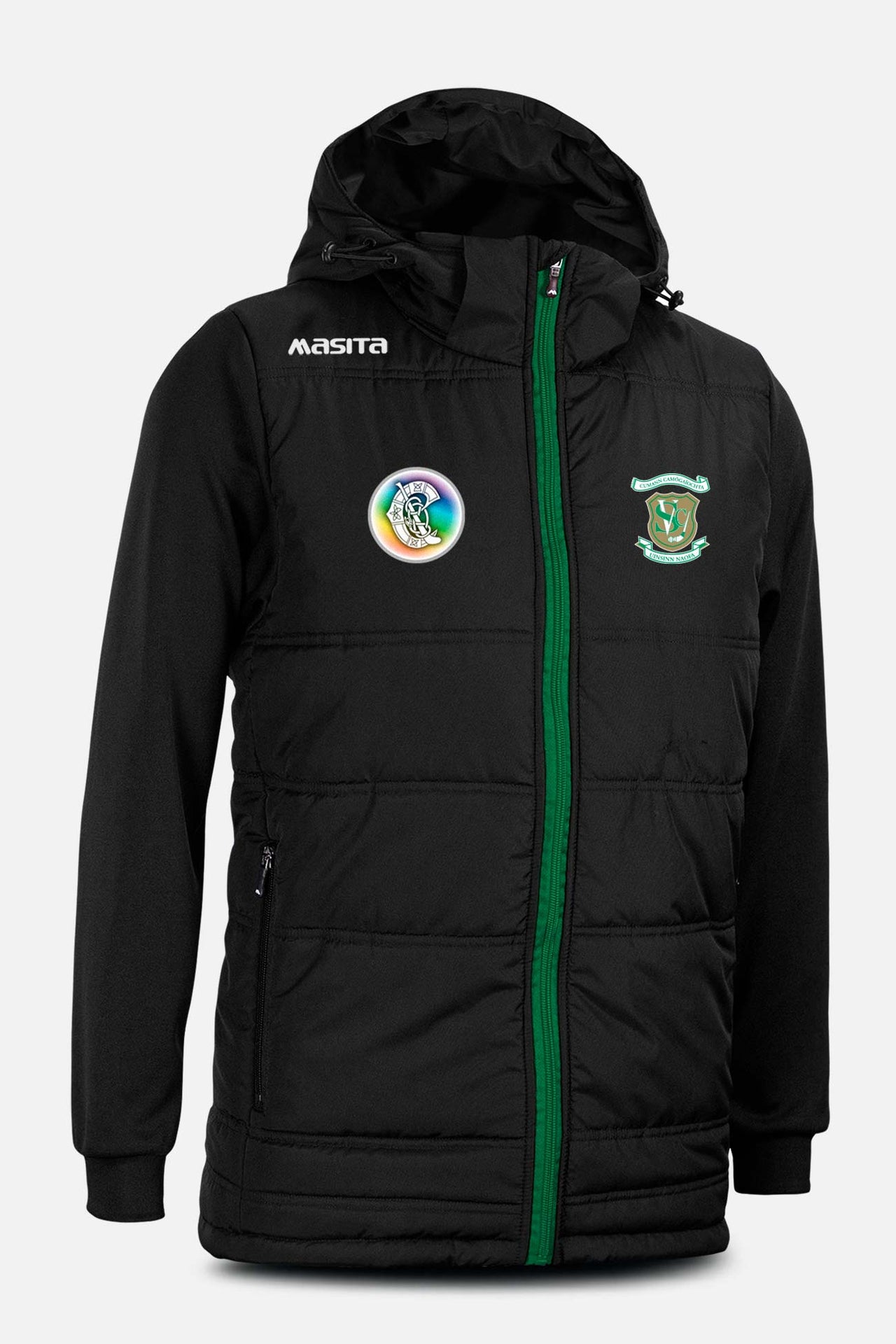 St Vincents Camogie Pop Up Shop Black Nova Padded Jacket Kids & Adults