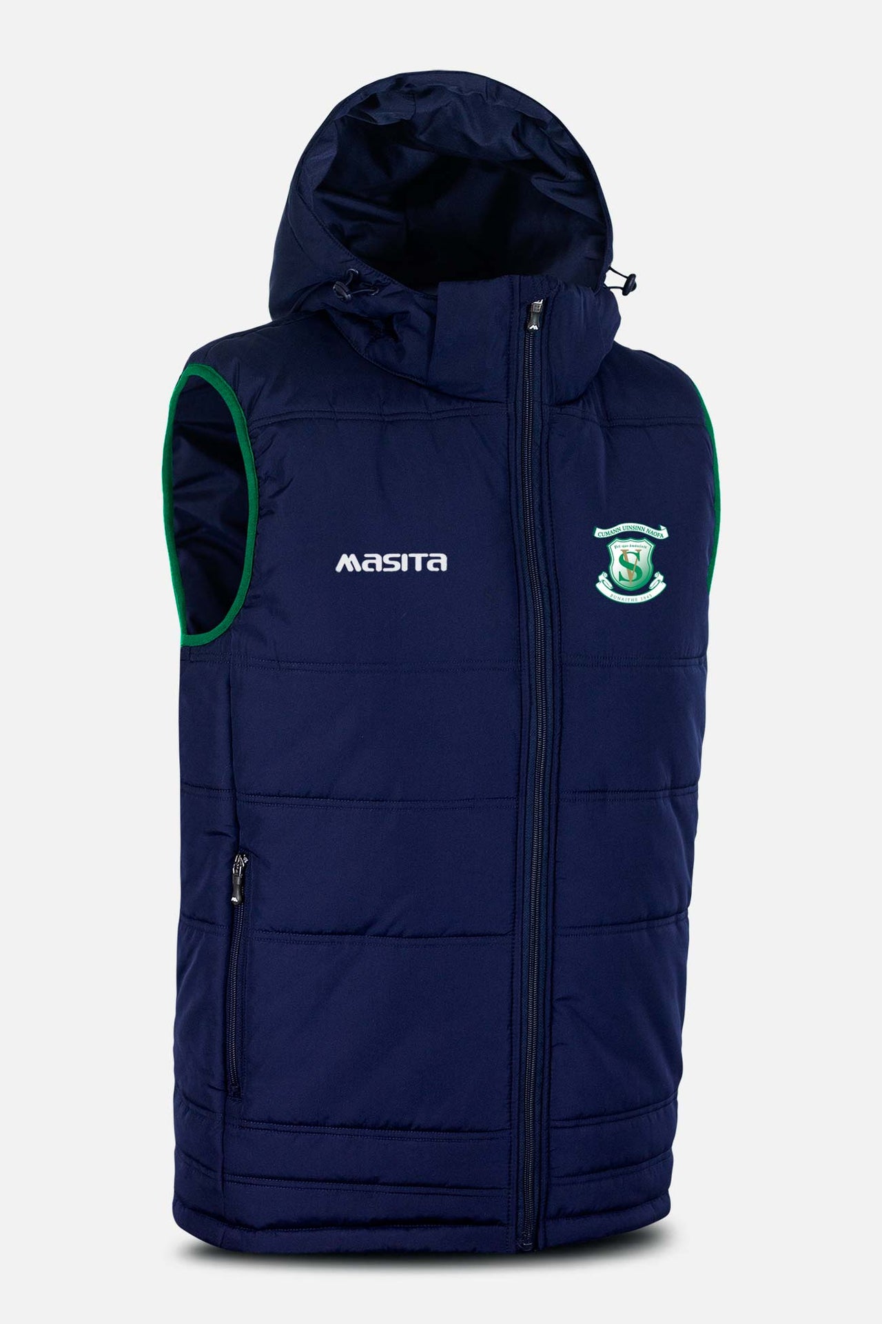St Vincents GAA Cork Navy Nova Sleeveless Gilet Kids & Adults