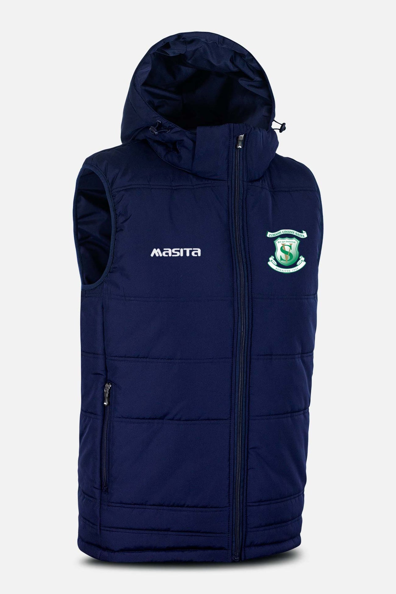 St Vincents GAA  Navy Nova Sleeveless Gilet Kids & Adults