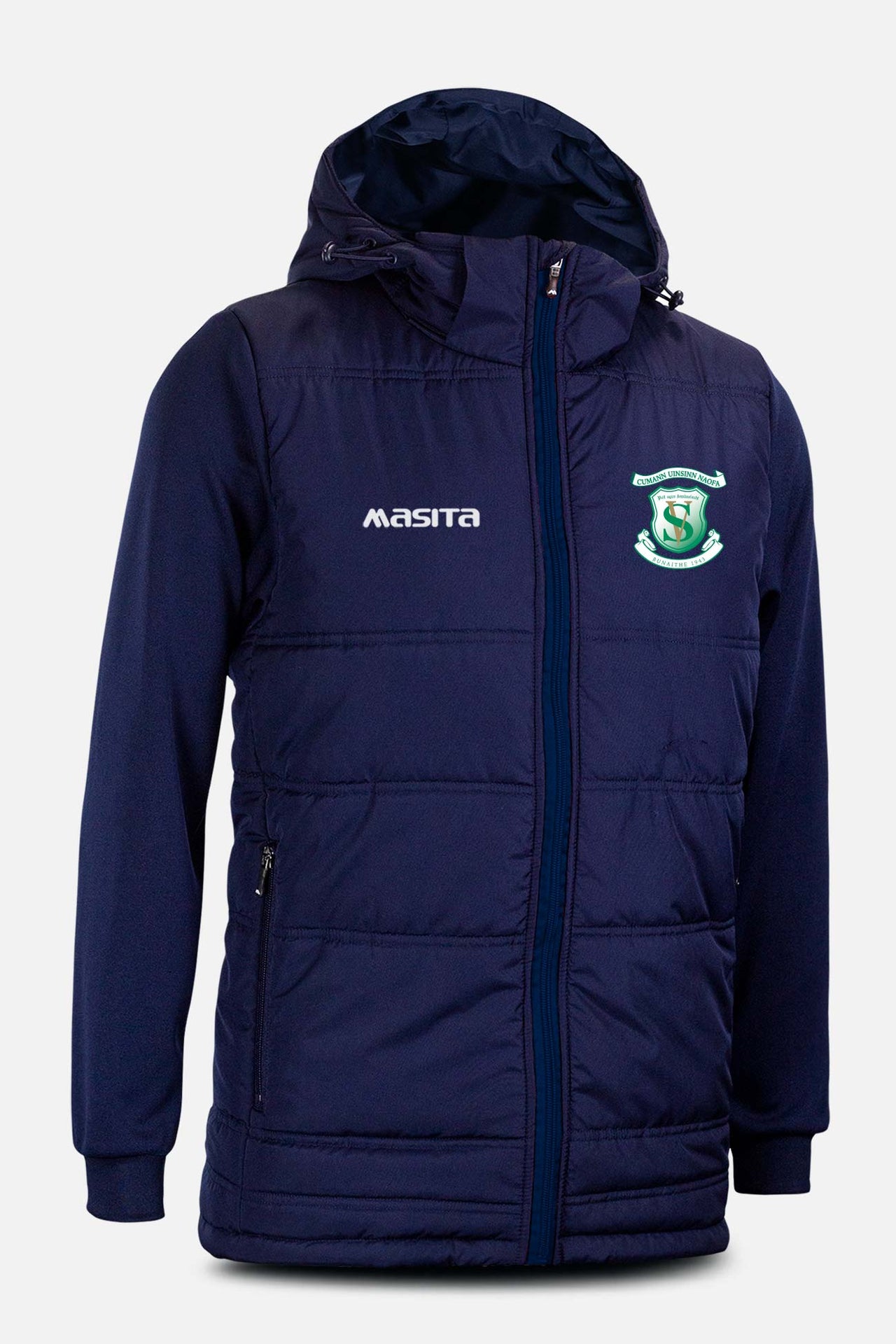 St Vincents GAA  Navy Nova Padded Jacket Kids & Adults