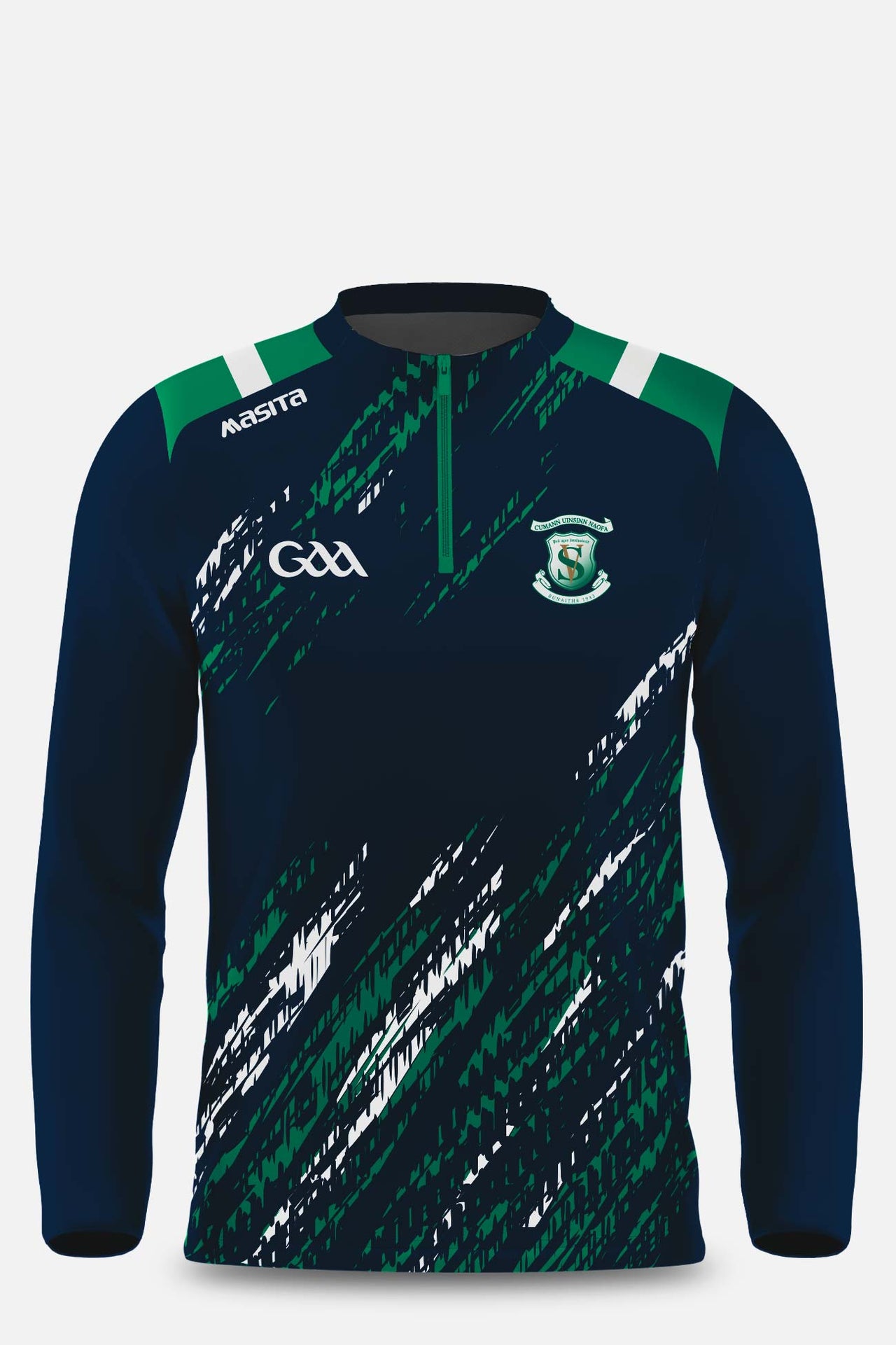 St Vincents GAA  Half Zip Kids & Adults