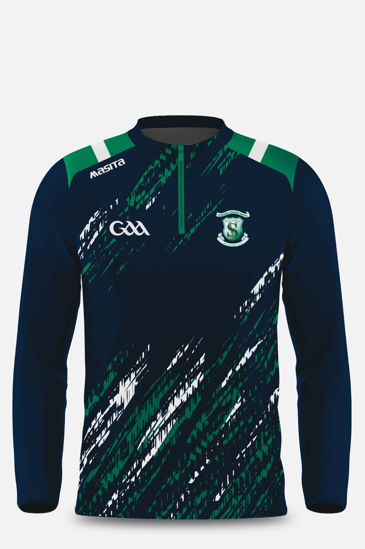 St Vincents GAA  Half Zip Kids & Adults