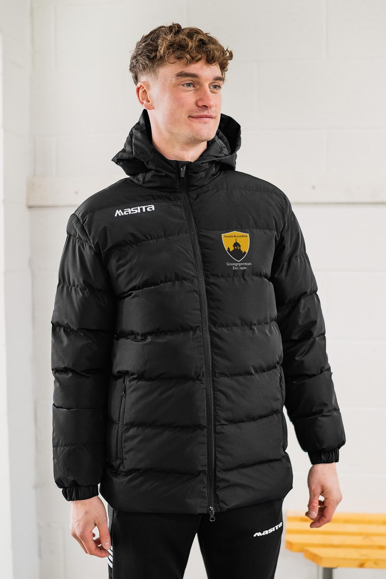 St Brendans GAA Grangegorman  Black Nepal Winter Jacket Adult