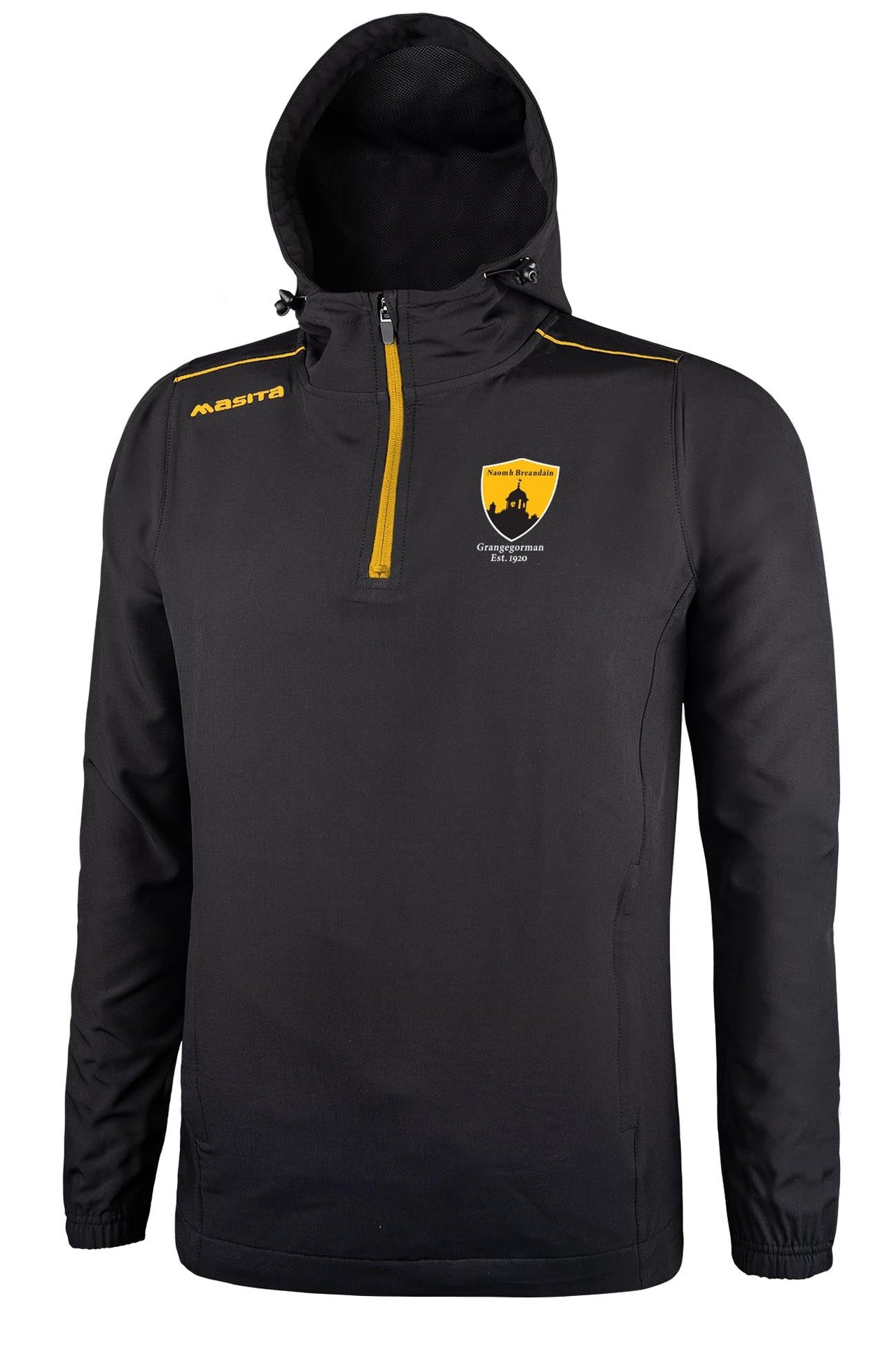 St Brendans GAA GRangegorman  Navy/Amber Vermont Pullover Hoodie Adults