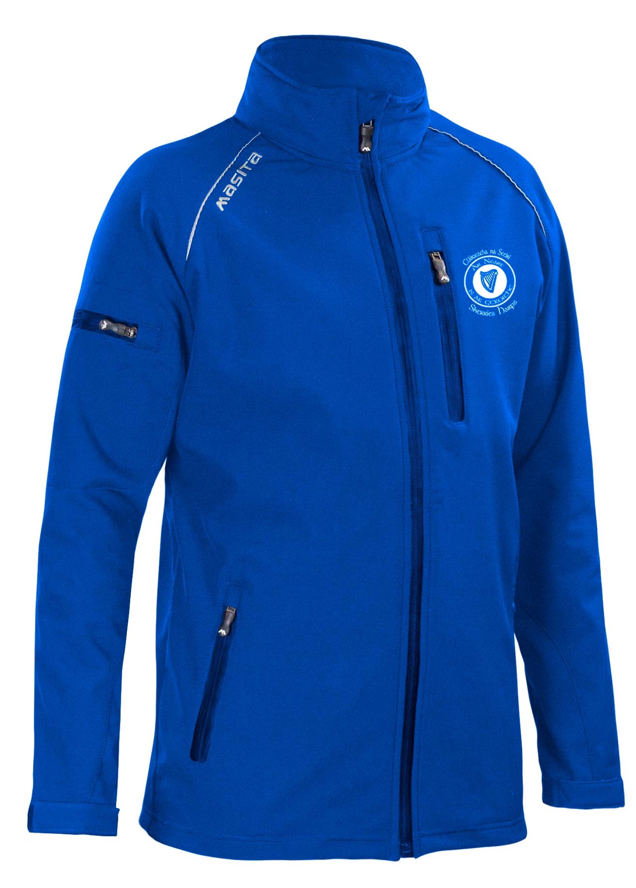 Skerries Harps GAA Blue Softshell Jacket
