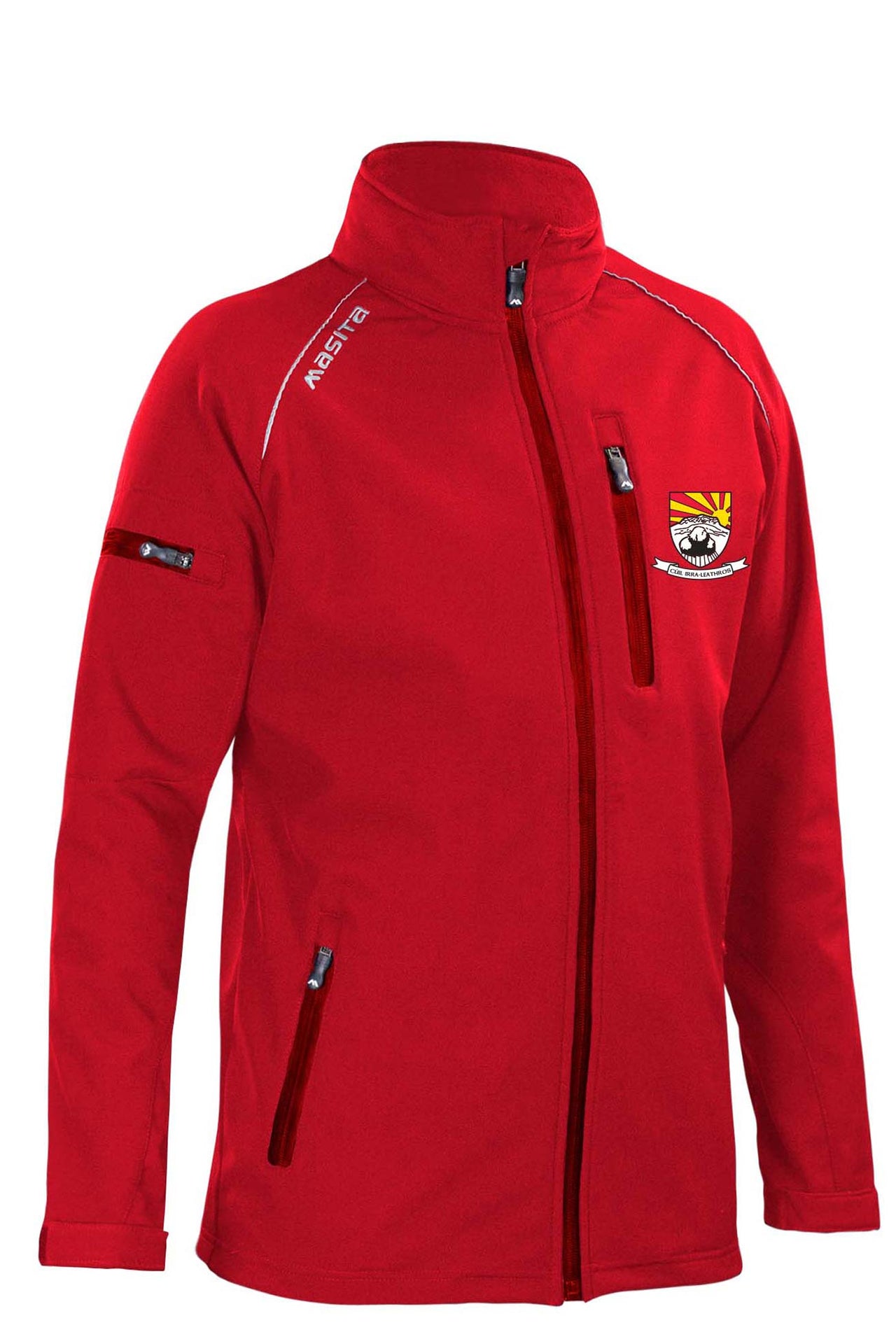 Coolera Strandhill GAA Red Softshell Jacket