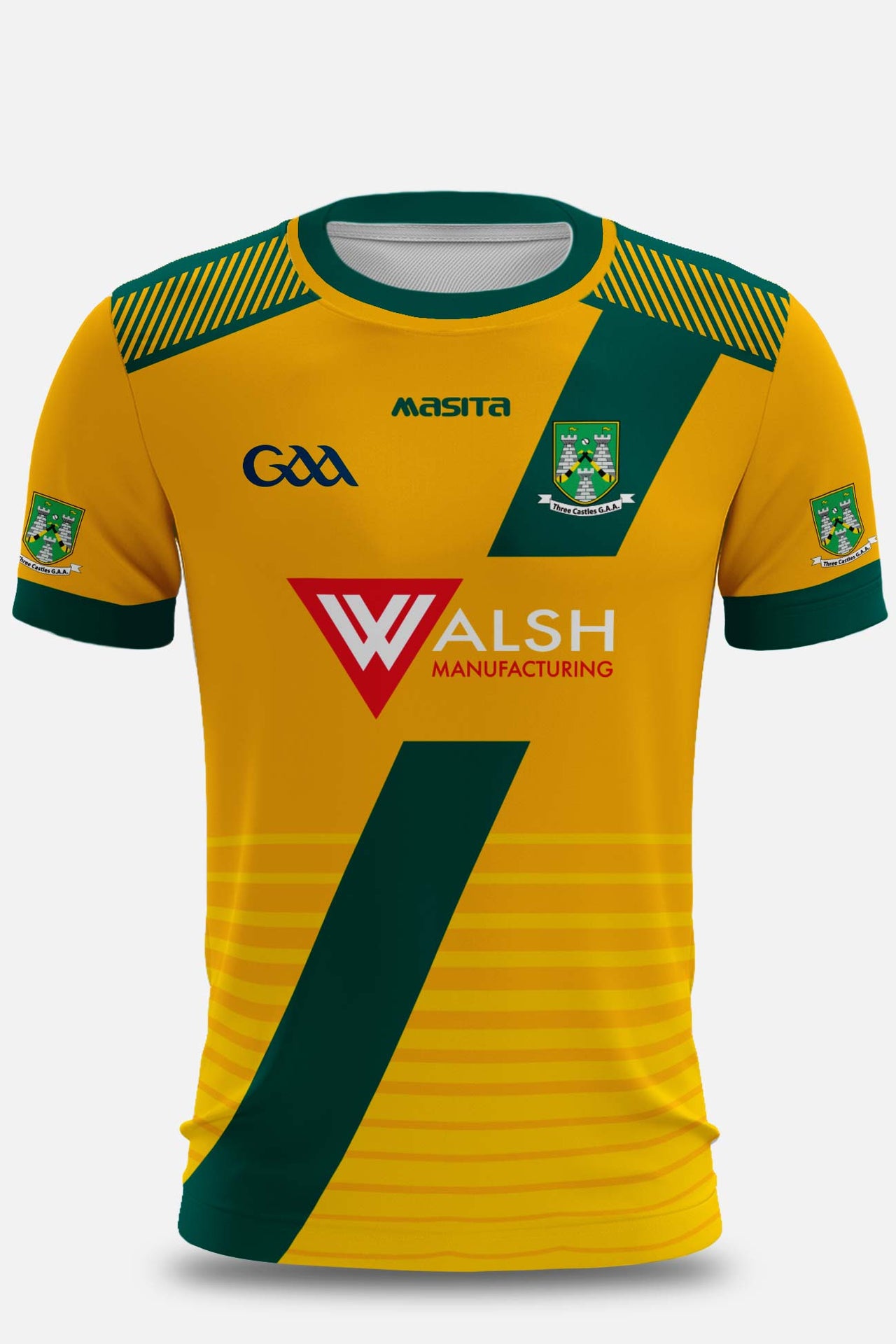 Threecastles GAA  Away Jersey Regular Fit Kids & Adults