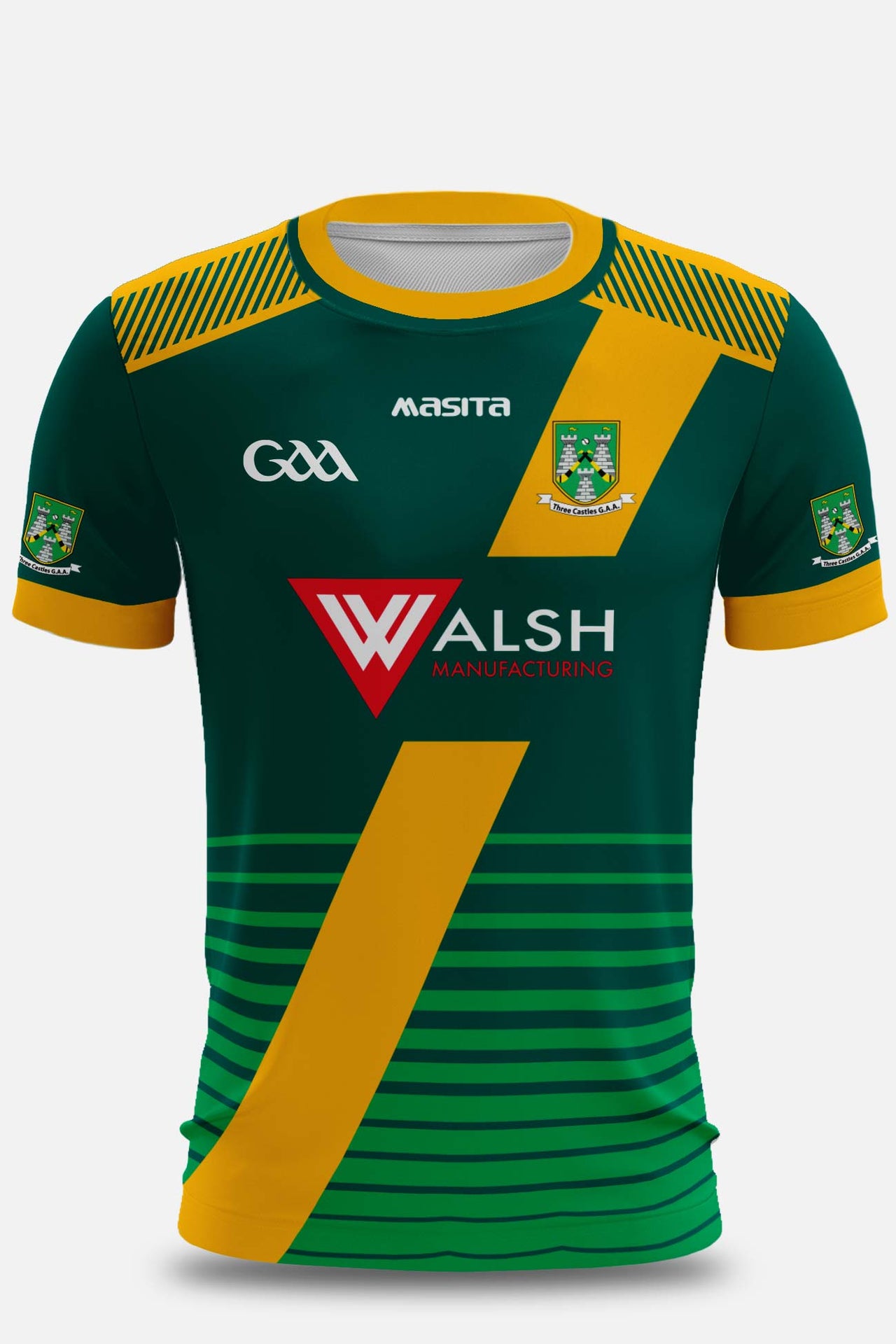 Threecastles GAA  Home Jersey Player Fit Adult