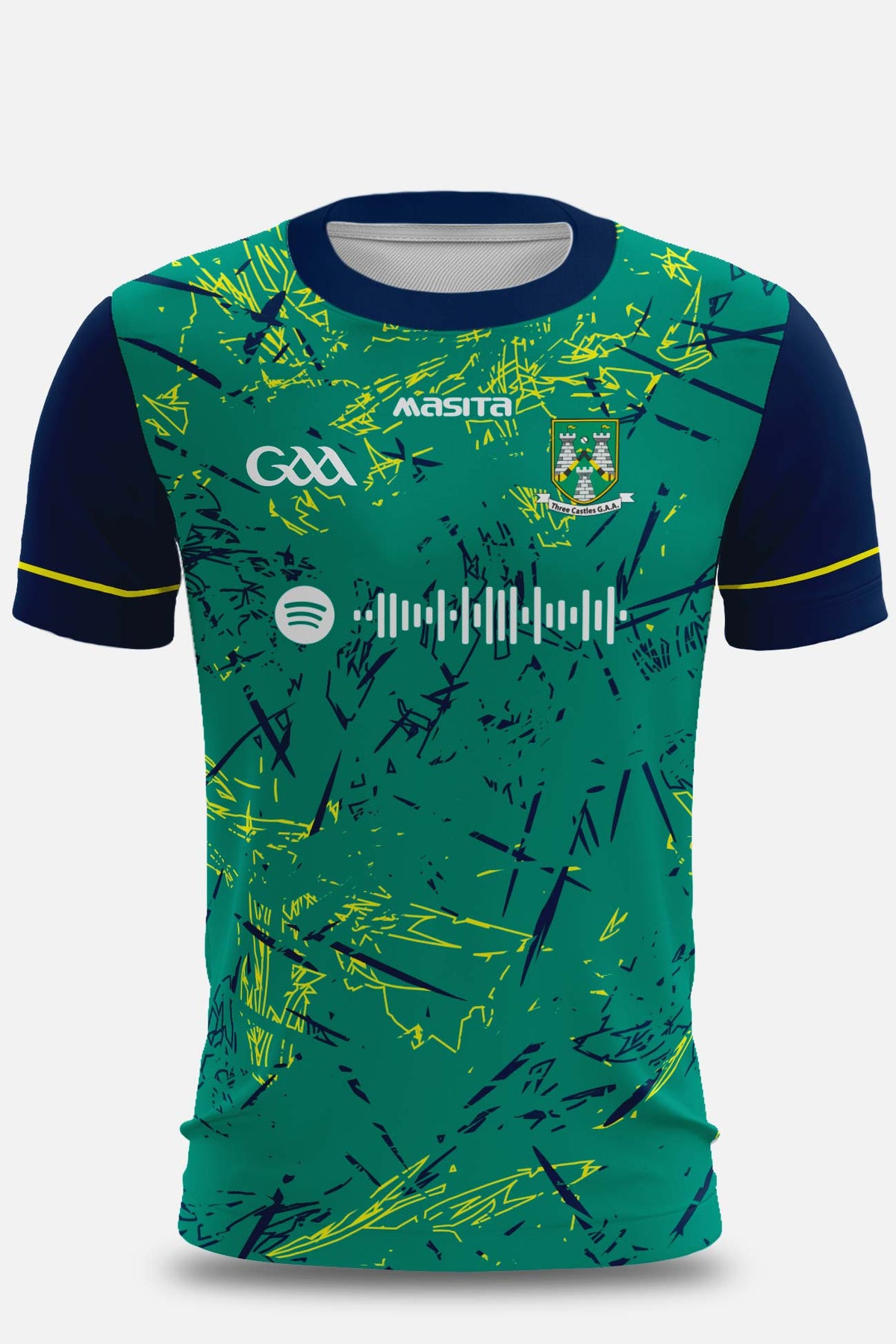 Threecastles GAA Pop Up Shop Navy Training Jersey Regular Fit Kids & Adults