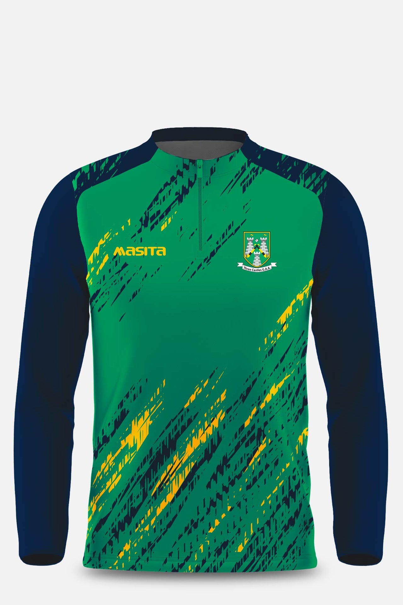 Threecastles GAA  Half Zip Kids & Adults