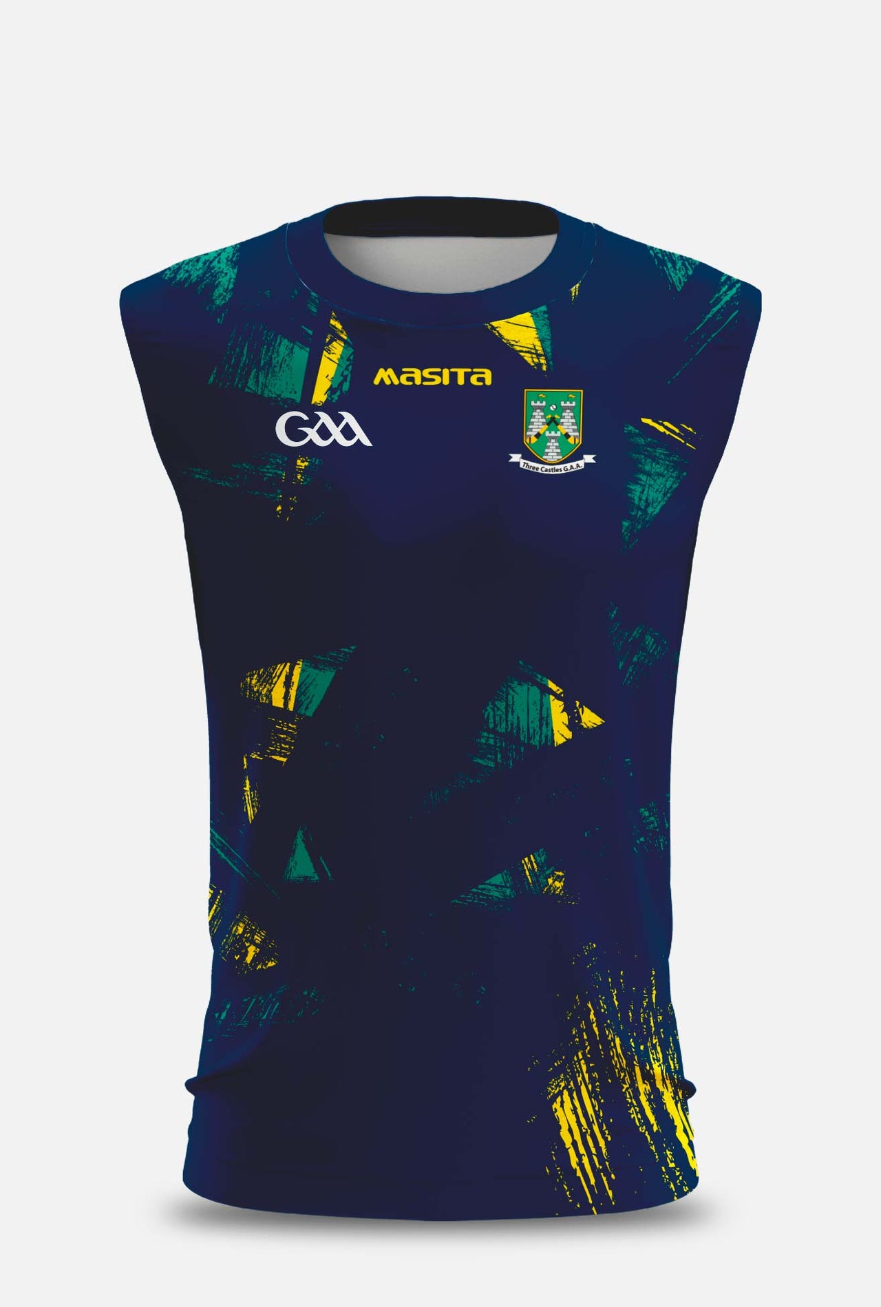 Threecastles GAA  Sleeveless Jersey Regular Fit Kids & Adults
