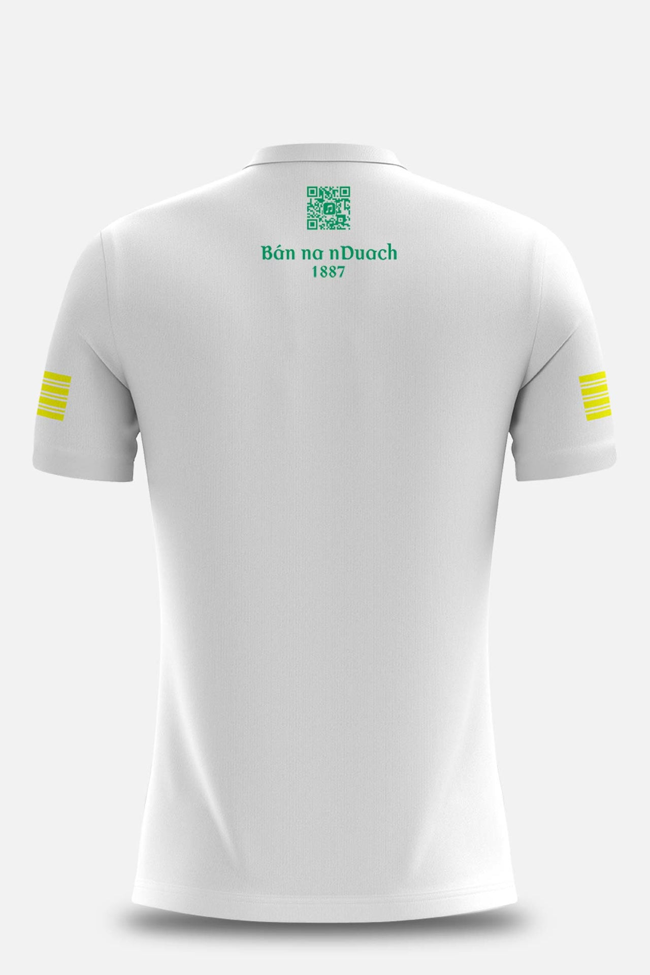 Threecastles GAA  White Training Jersey Player Fit Adult